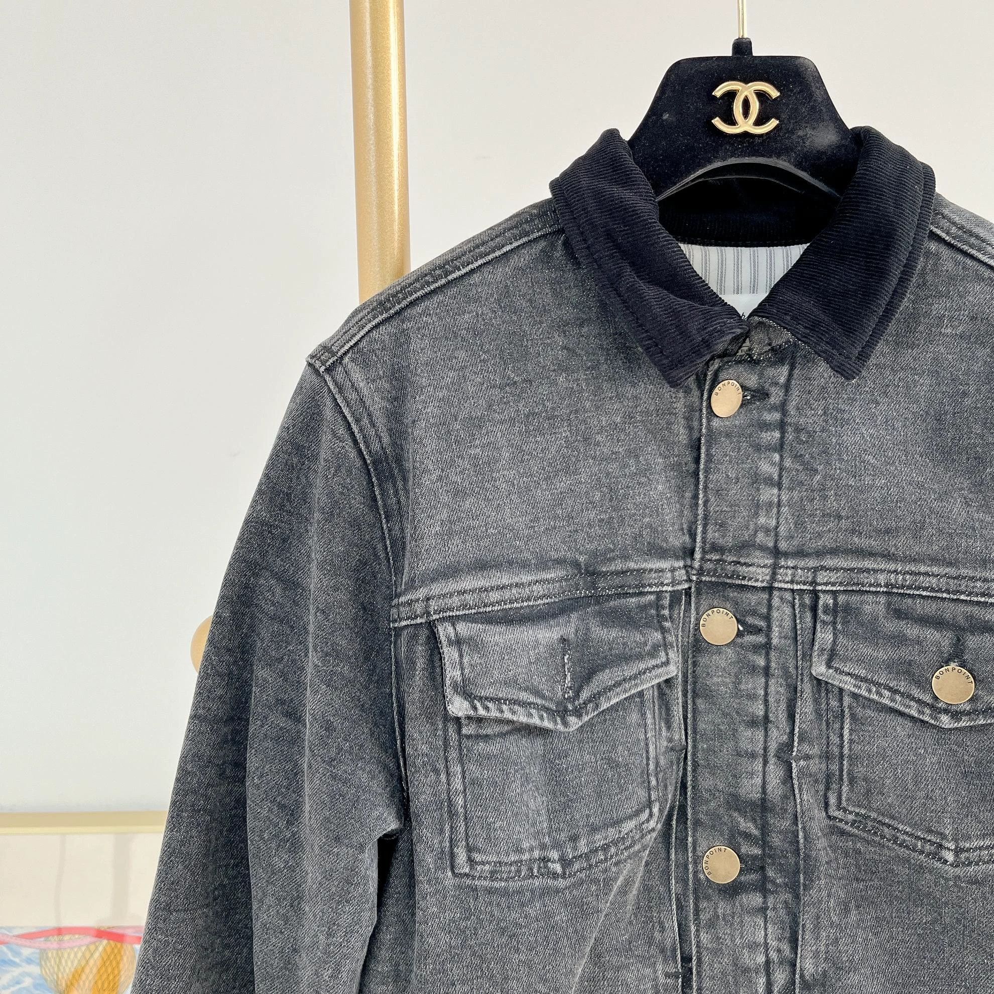 Other Bonpoint gray denim jacket 14A Size XS / US 0-2 / IT 36-38 - 3 Thumbnail