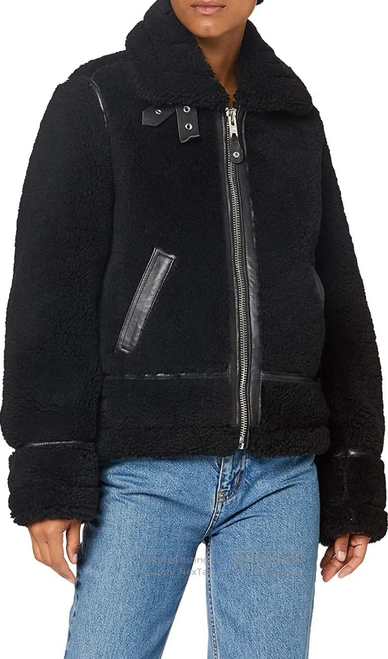 Schott Schott B3 Fur Bomber Jacket Size US L / EU 52-54 / 3 - 1 Thumbnail