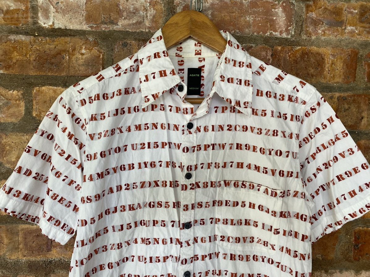 Japanese Brand Agate Japan Numeric Prisoners print Size US M / EU 48-50 / 2 - 3 Thumbnail