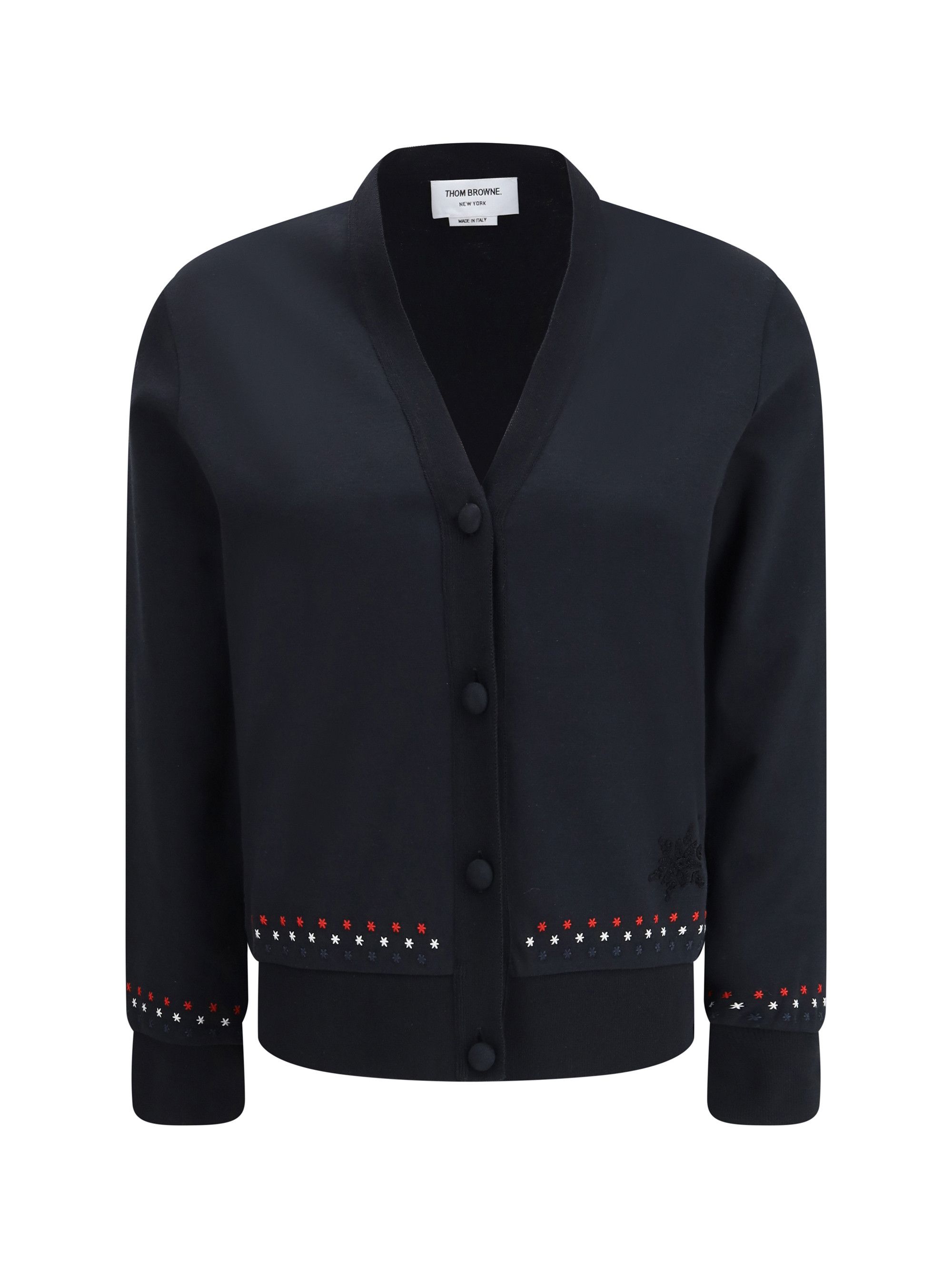 Thom Browne Snowflakes Cardigan Size M / US 6-8 / IT 42-44 - 1 Thumbnail