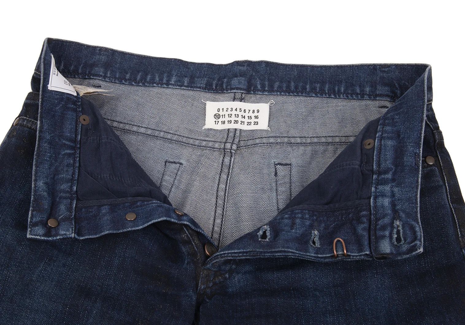 Maison Margiela Indigo Skinny Denim Pants Size 46 in Good Condition Size US 30 / EU 46 - 6 Thumbnail