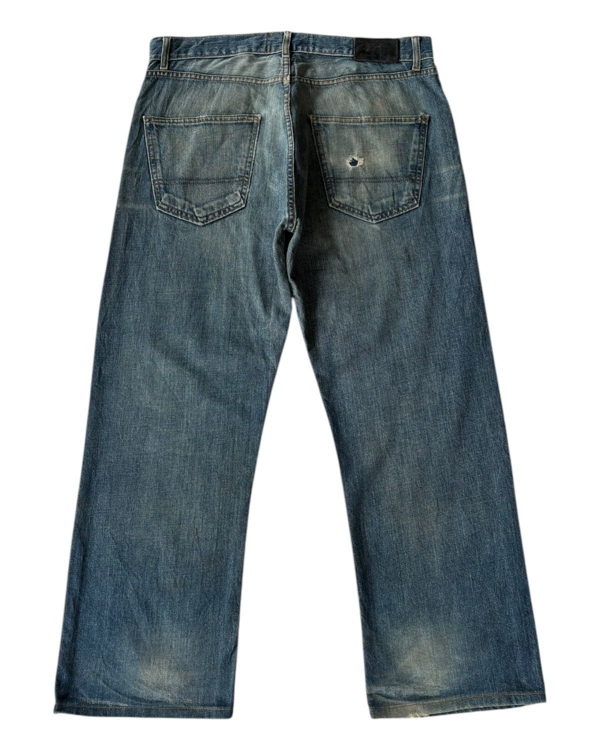 Stussy 🔥STÜSSY GARMENT CO AUTHENTIC® WORKGEAR DENIM BAGGY JEANS Size US 36 / EU 52 - 4 Thumbnail