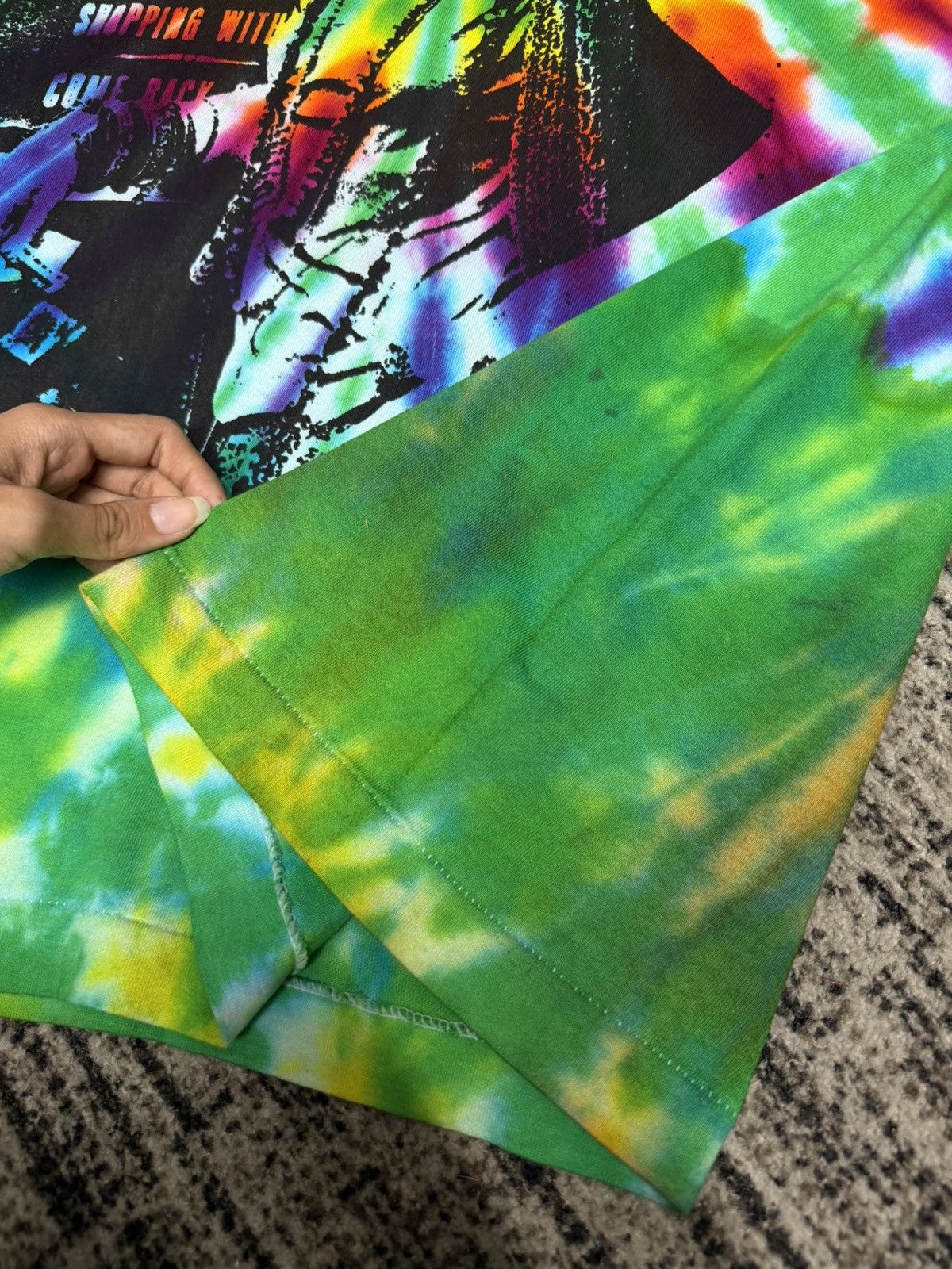 Fruit Of The Loom Vintage 90s Janis Joplin Tyie Die Size US XL / EU 56 / 4 - 7 Thumbnail
