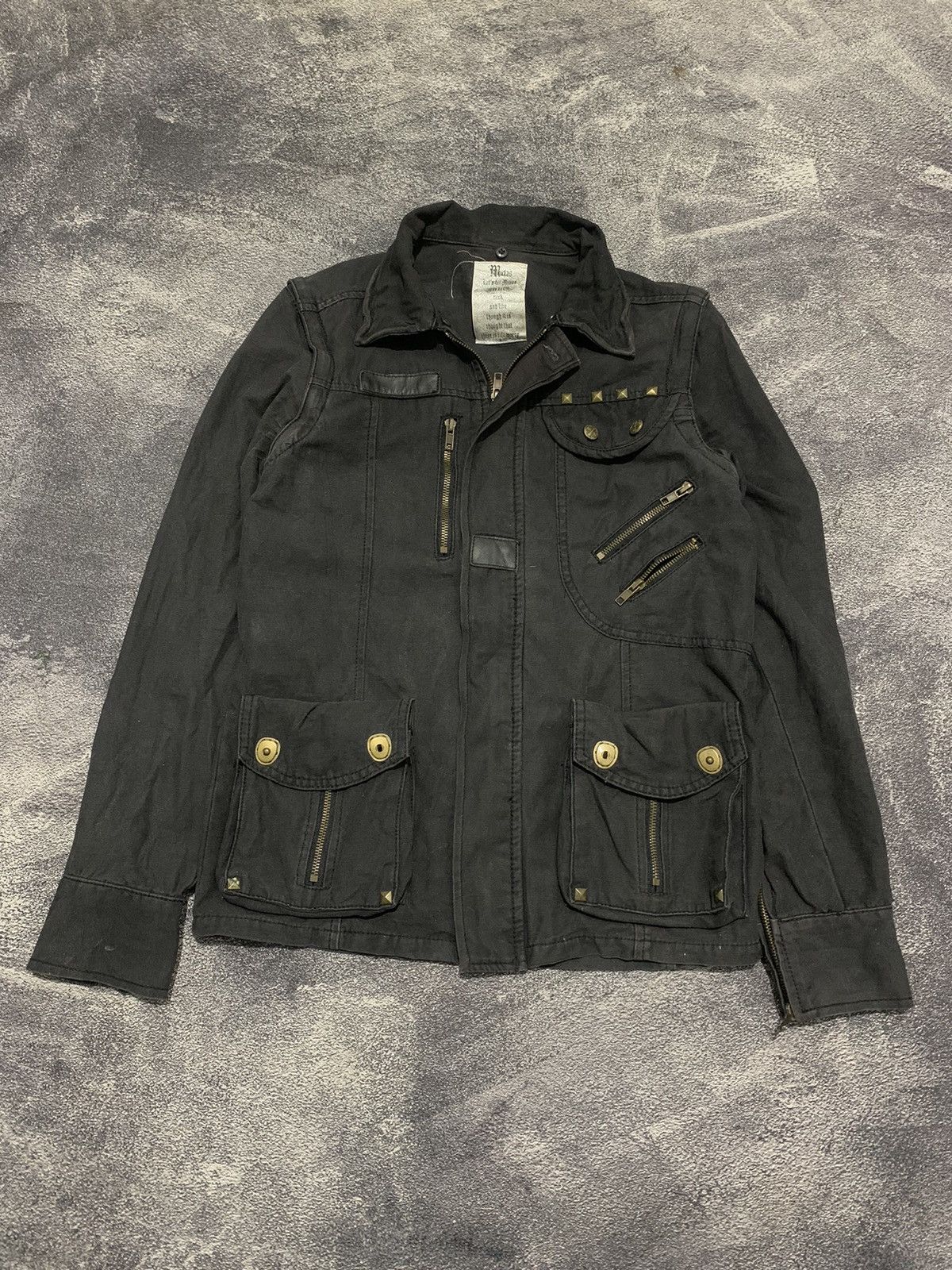 Midas y2k punk jacket japanese