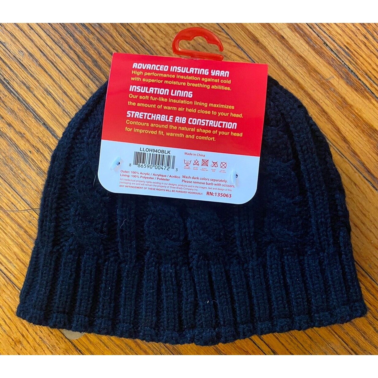 Other NWT Heat Lockers Women's One Size Thermal Hat Beanie Lined Size ONE SIZE - 2 Thumbnail
