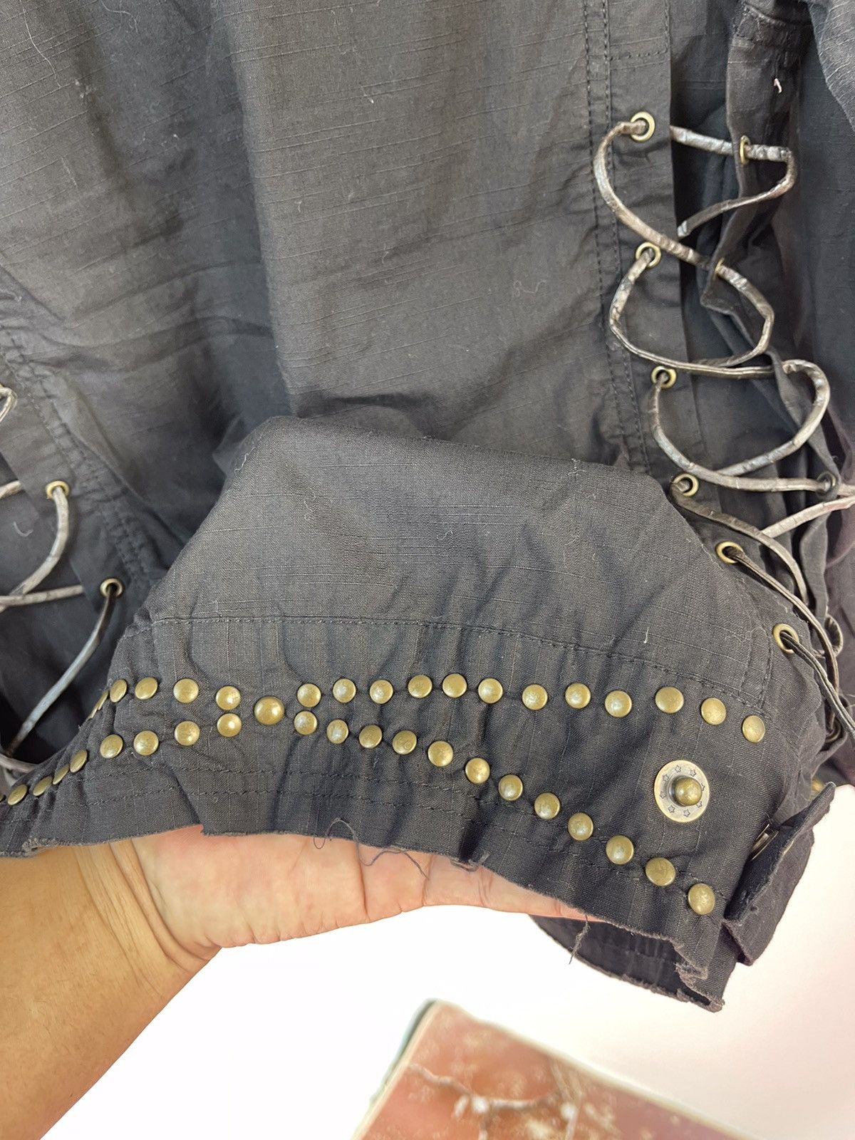If Six Was Nine In The Attic Distressed Jacket A7 Size US M / EU 48-50 / 2 - 15 Thumbnail