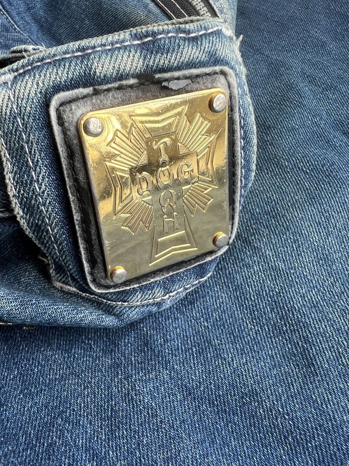 Y2K Dogtown 🇺🇸 Plate Logo Skater Carpenter Baggy Denim Jeans