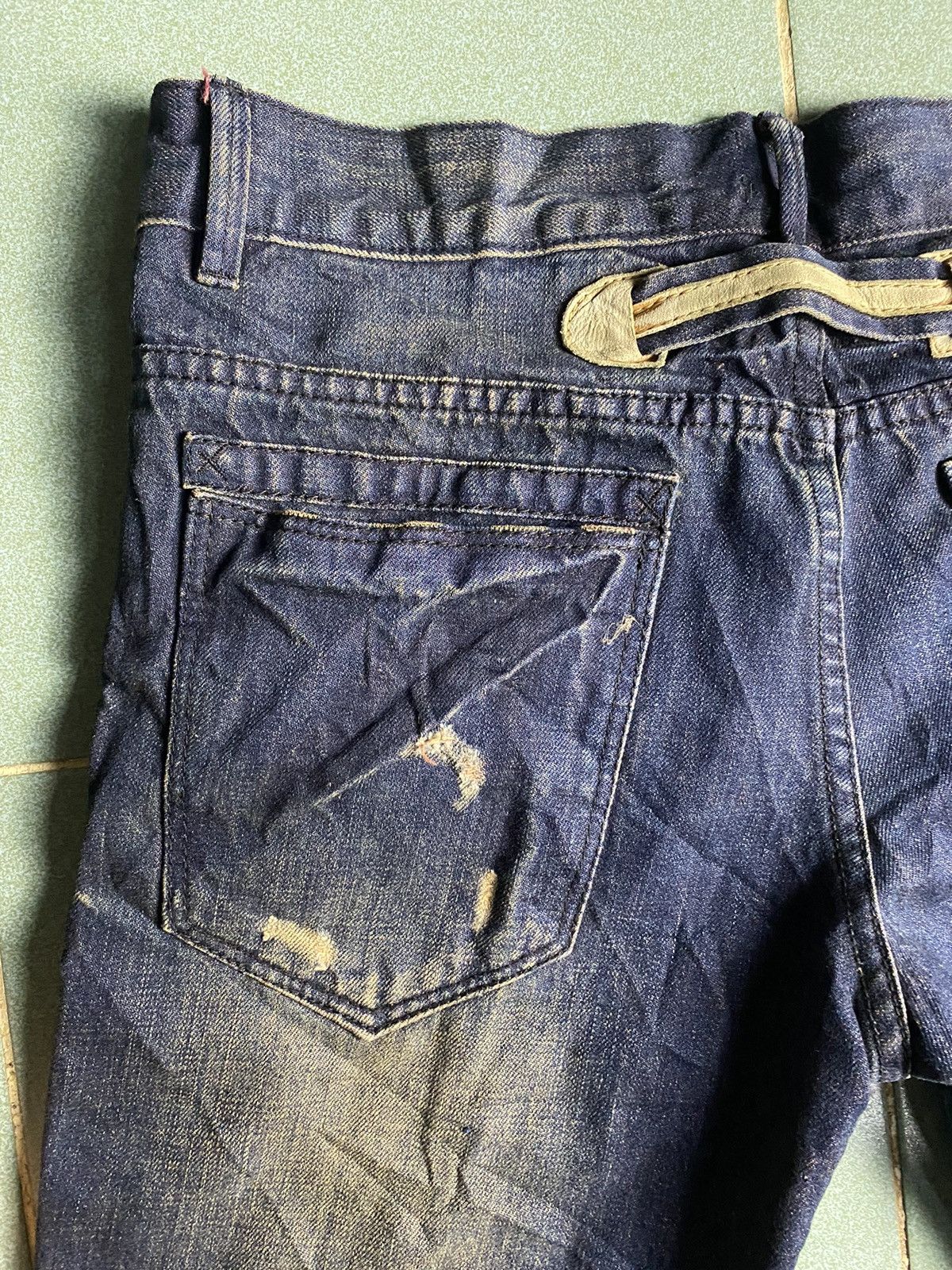 Hysteric Glamour Rare Jack Rose Faded cat whiskers Denim Size US 34 / EU 50 - 8 Thumbnail