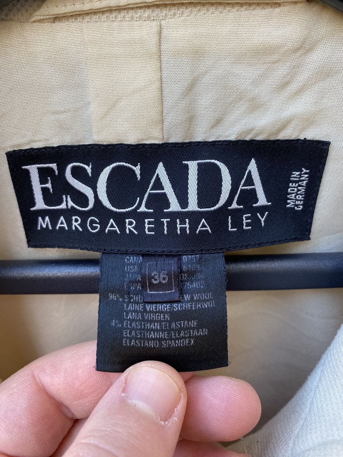 Designer × Escada × Vintage Escada Margaretha Ley Jacket Sz 36 like Rundholz Oska Gortz Size M / US 6-8 / IT 42-44 - 12 Thumbnail