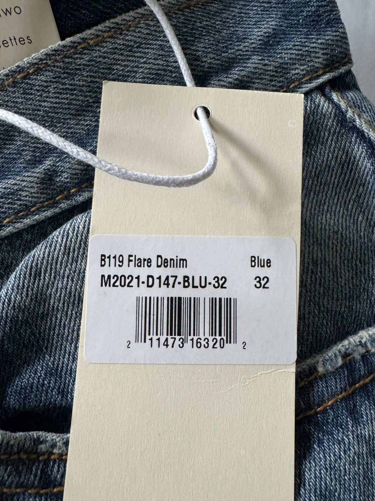 MNML mnml B119 Blue Flare Denim | 32 US Size US 32 / EU 48 - 2 Thumbnail
