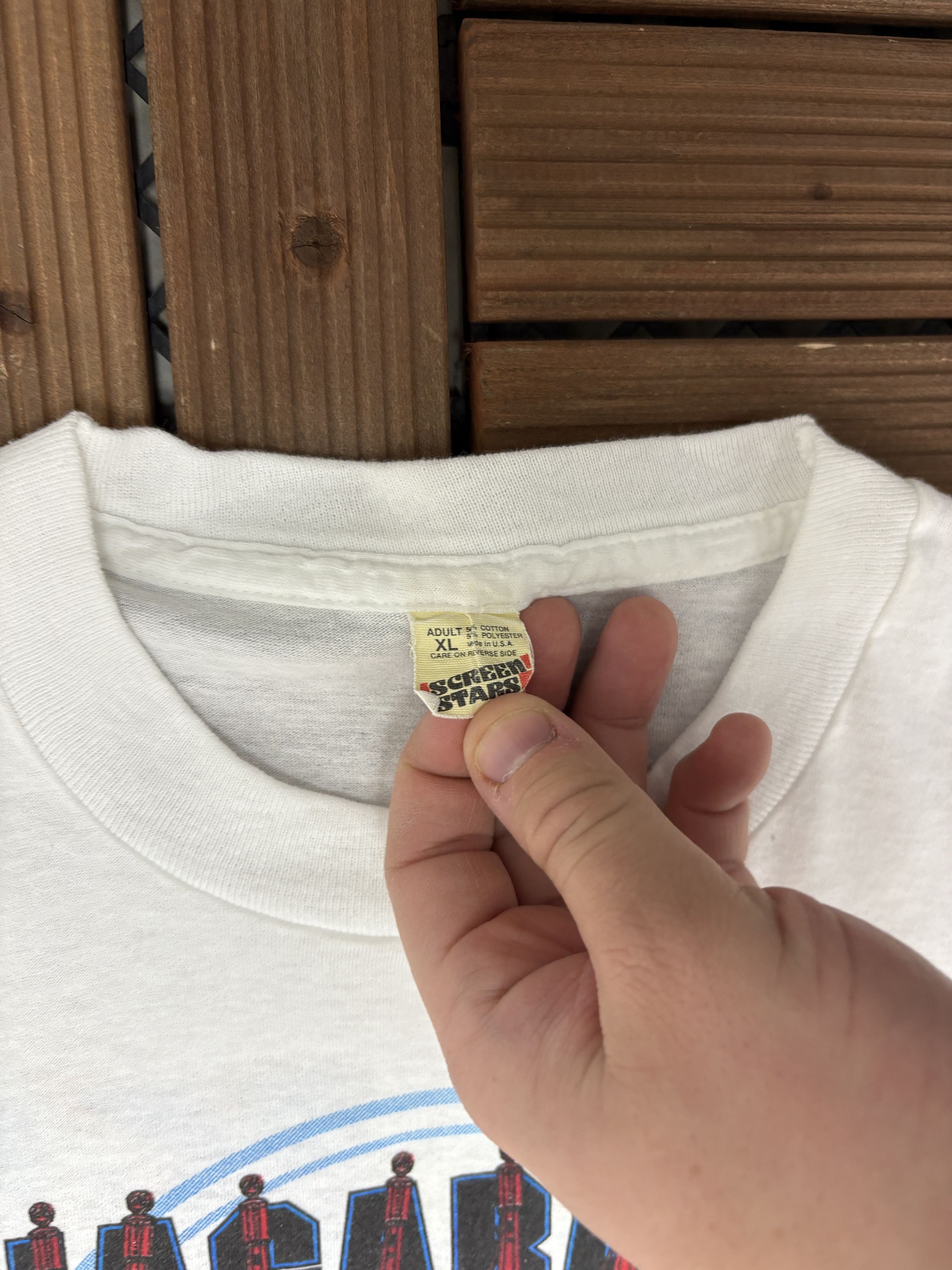 Vintage Niagara '94 Auto Swap Car Shows Vintage White T-Shirt Tee Size US XL / EU 56 / 4 - 6 Thumbnail