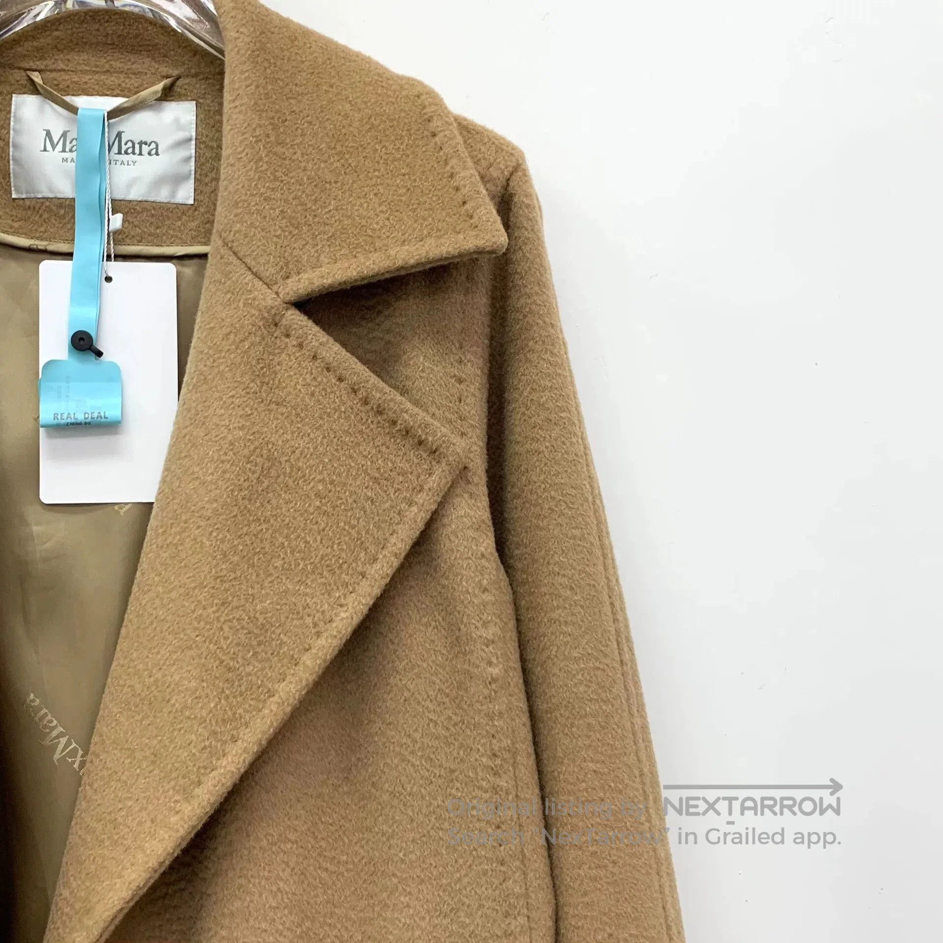 Other maxmara camel wool long coat with belt. Size US L / EU 52-54 / 3 - 3 Thumbnail