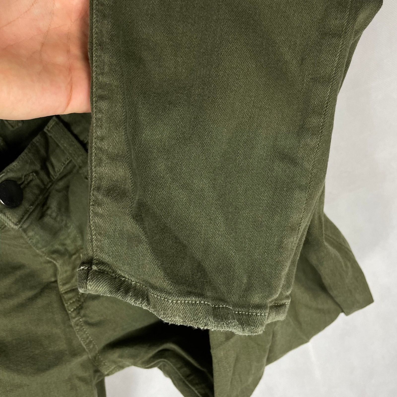Current/Elliot CURRENT ELLIOTT DISTRESSED JEANS COLOUR ARMY GREEN SIZE 26 Size 26" / US 2 / IT 38 - 4 Thumbnail