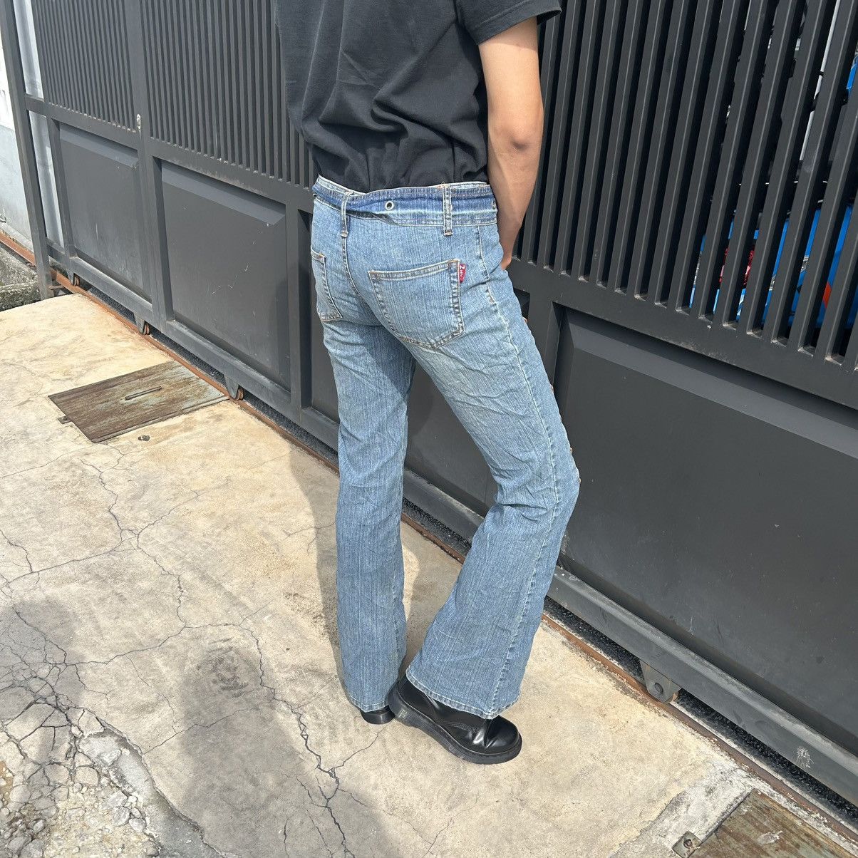 Japanese Brand Vintage Flared Denim 2HOT Size US 29 - 5 Thumbnail