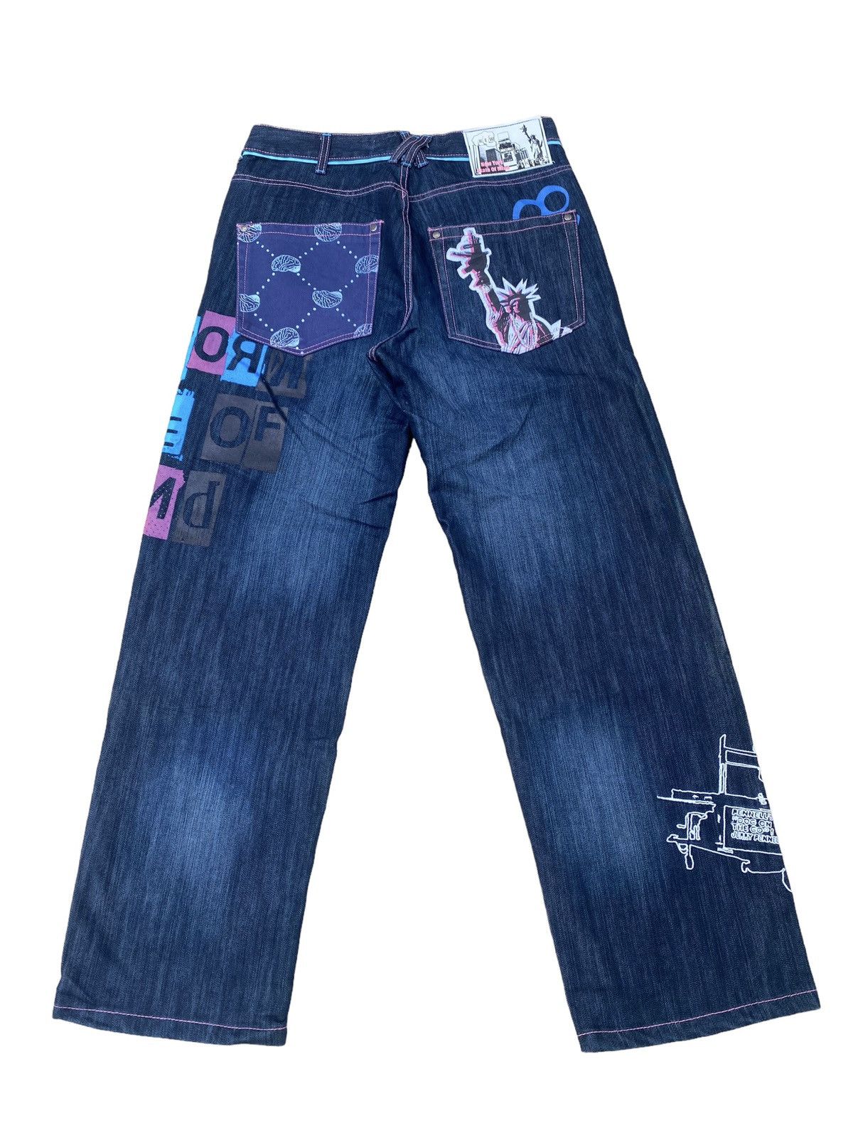 Japanese Brand Japanese Brand Akcess Streetwear Pant Size US 31 - 1 Thumbnail
