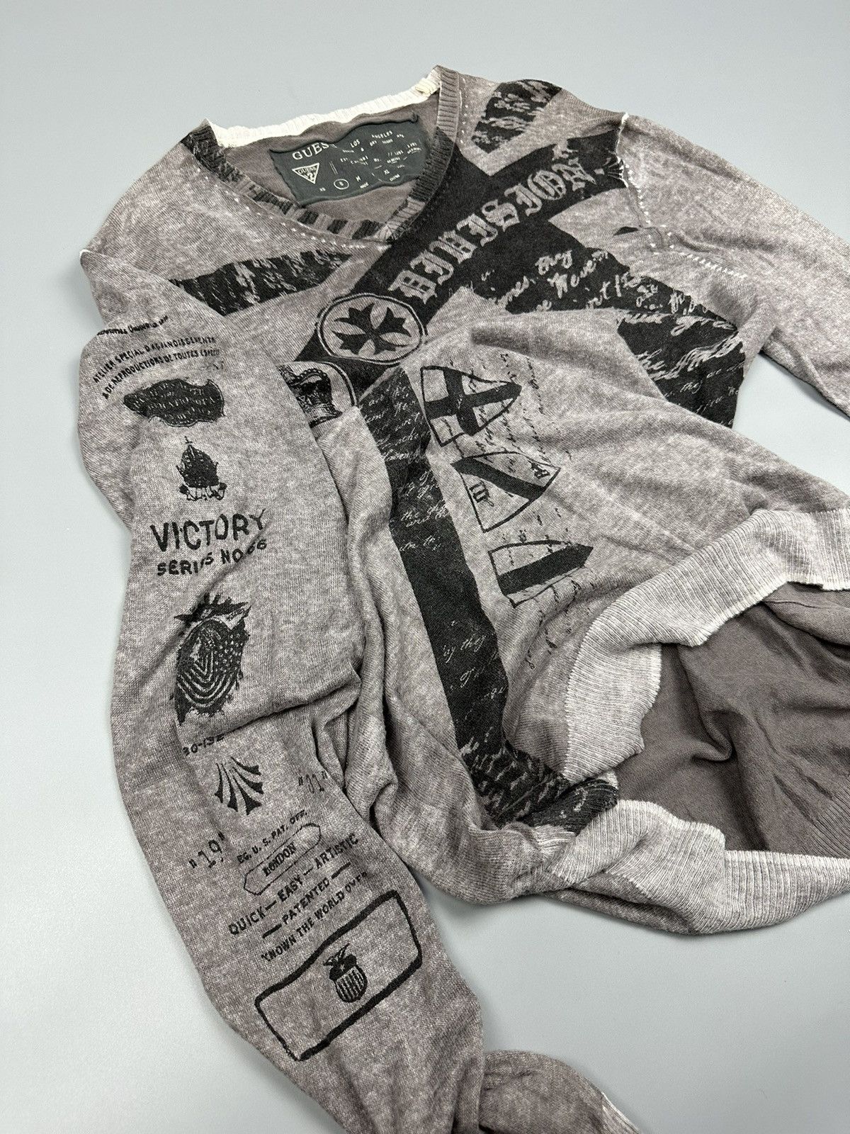 Designer × Guess × Seditionaries Guess Seditionaries Design Shirt Size US S / EU 44-46 / 1 - 6 Thumbnail