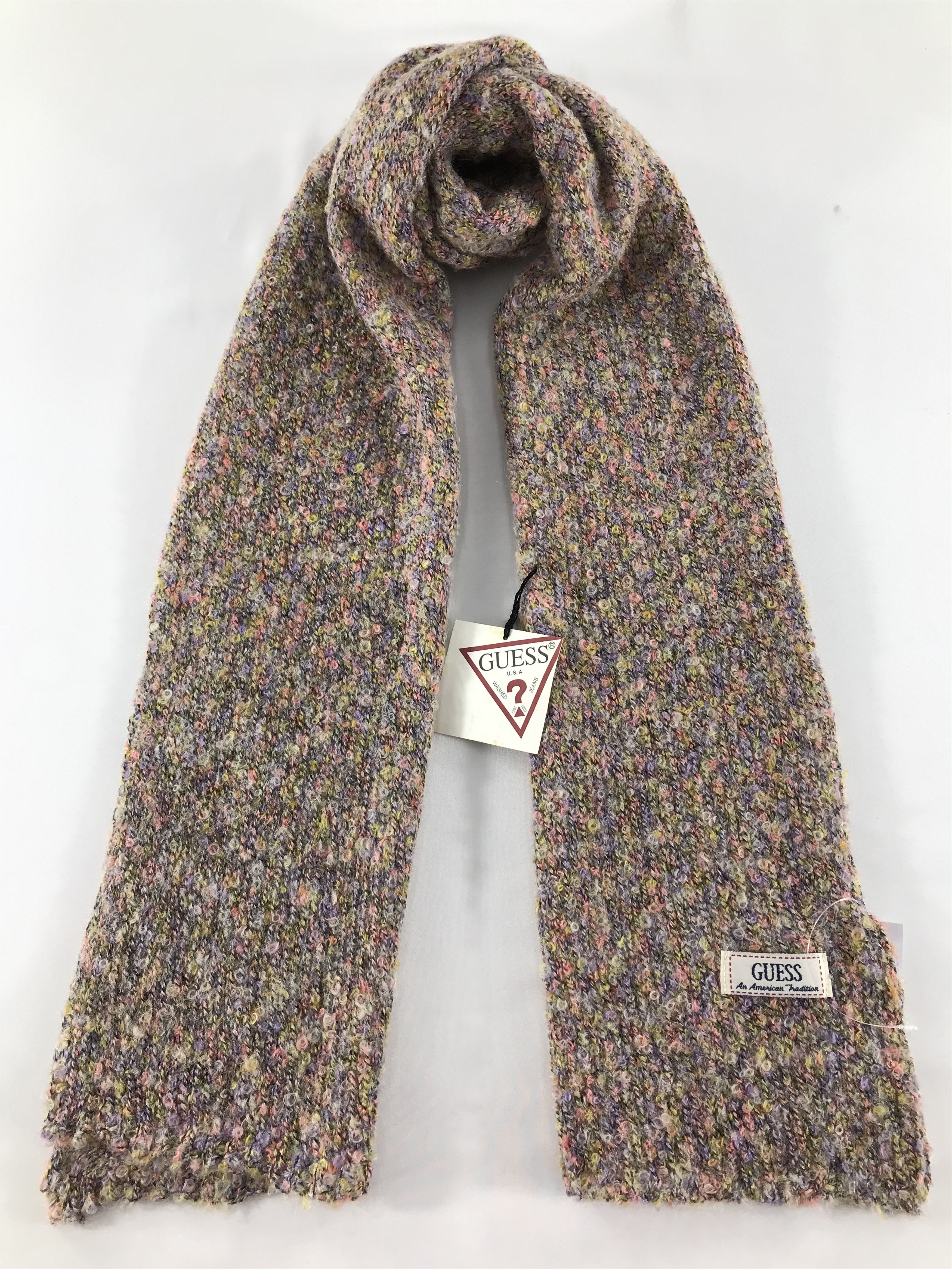 Vintage Guess Scarf/Muffler/Neckwear MF1563