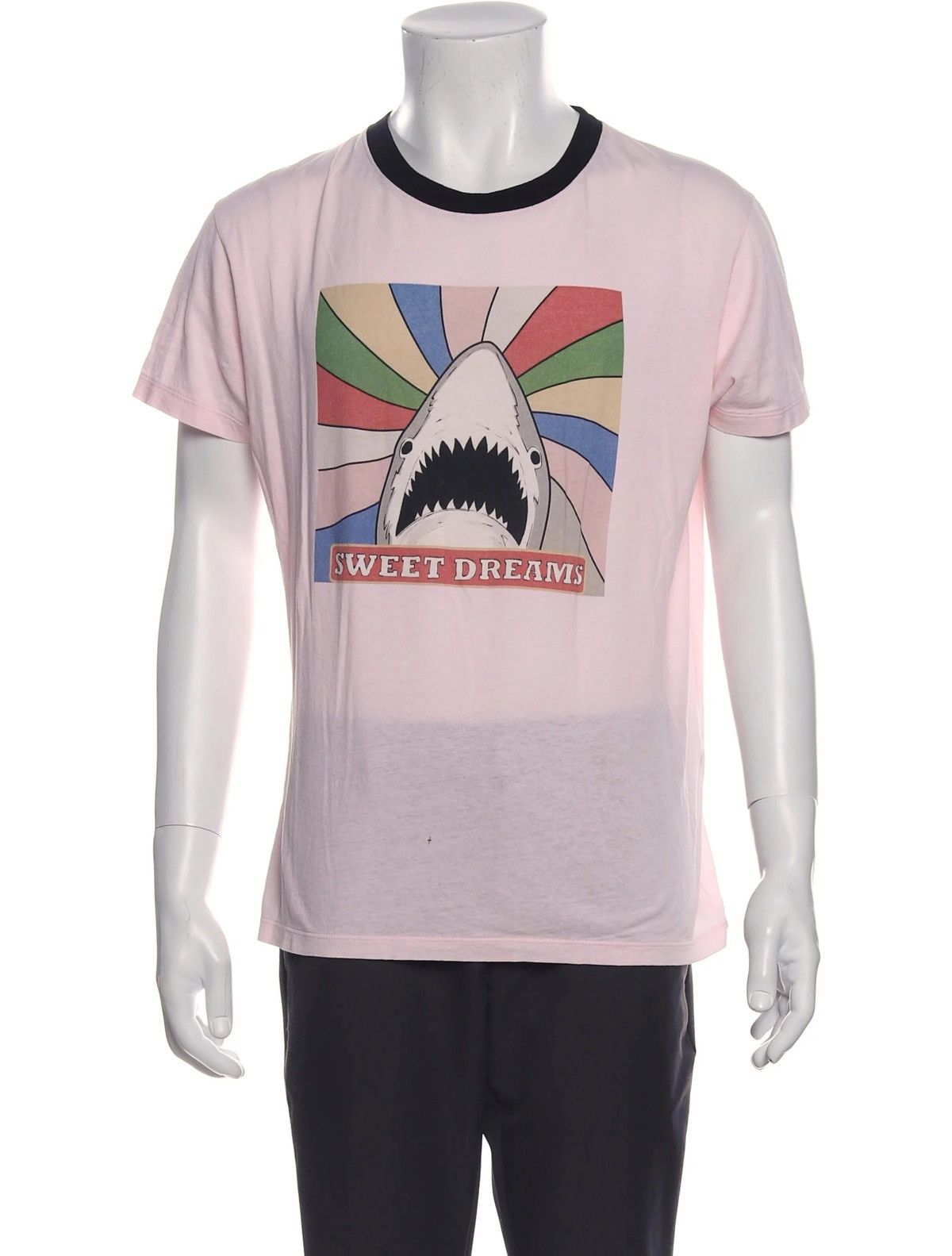 Saint Laurent Paris Saint Laurent Sweet Dreams Shark Tee Size US L / EU 52-54 / 3 - 4 Thumbnail