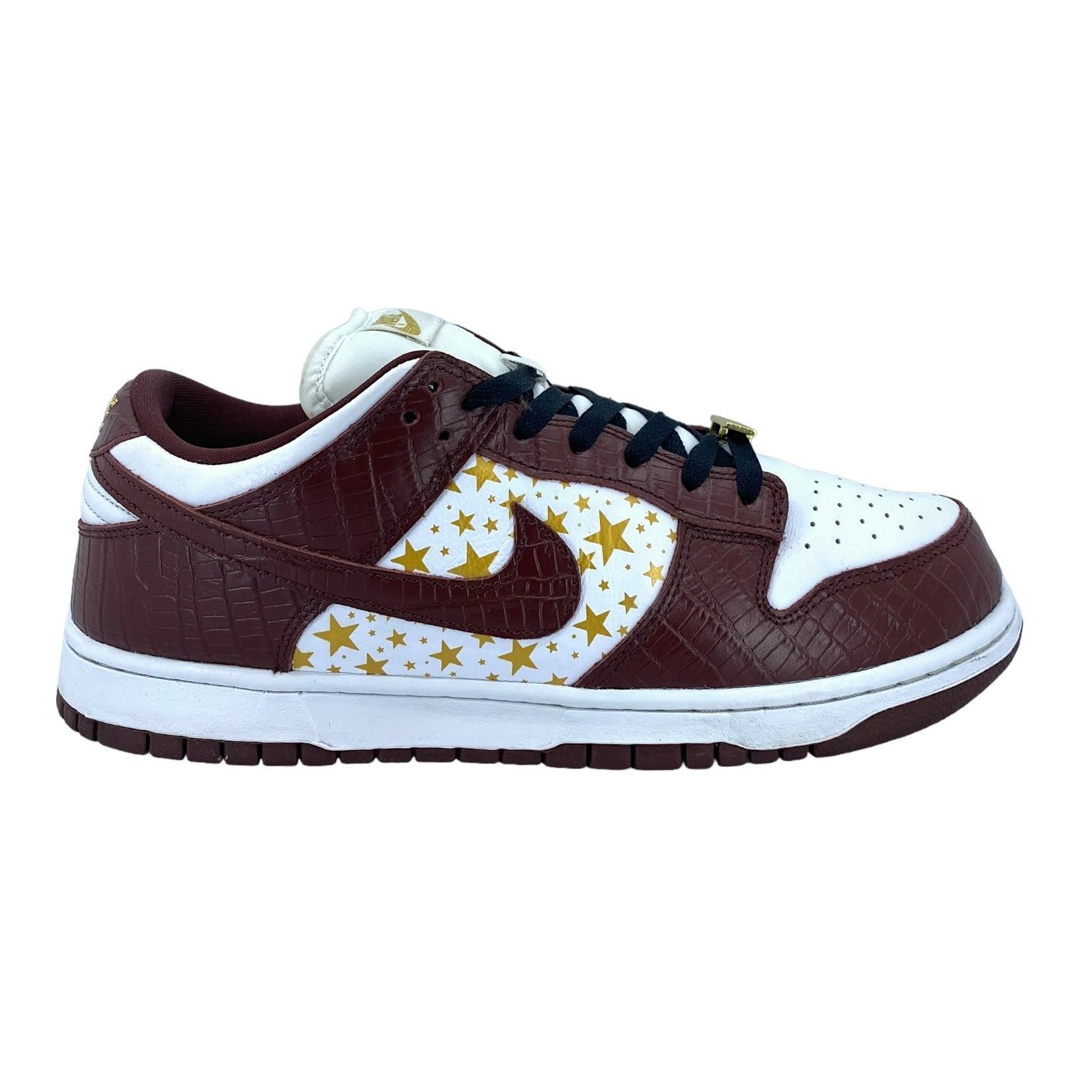 image of Nike Sb Dunk Low Supreme Stars Barkroot Brown (2021) Shoes, Men's (Size 10.5)