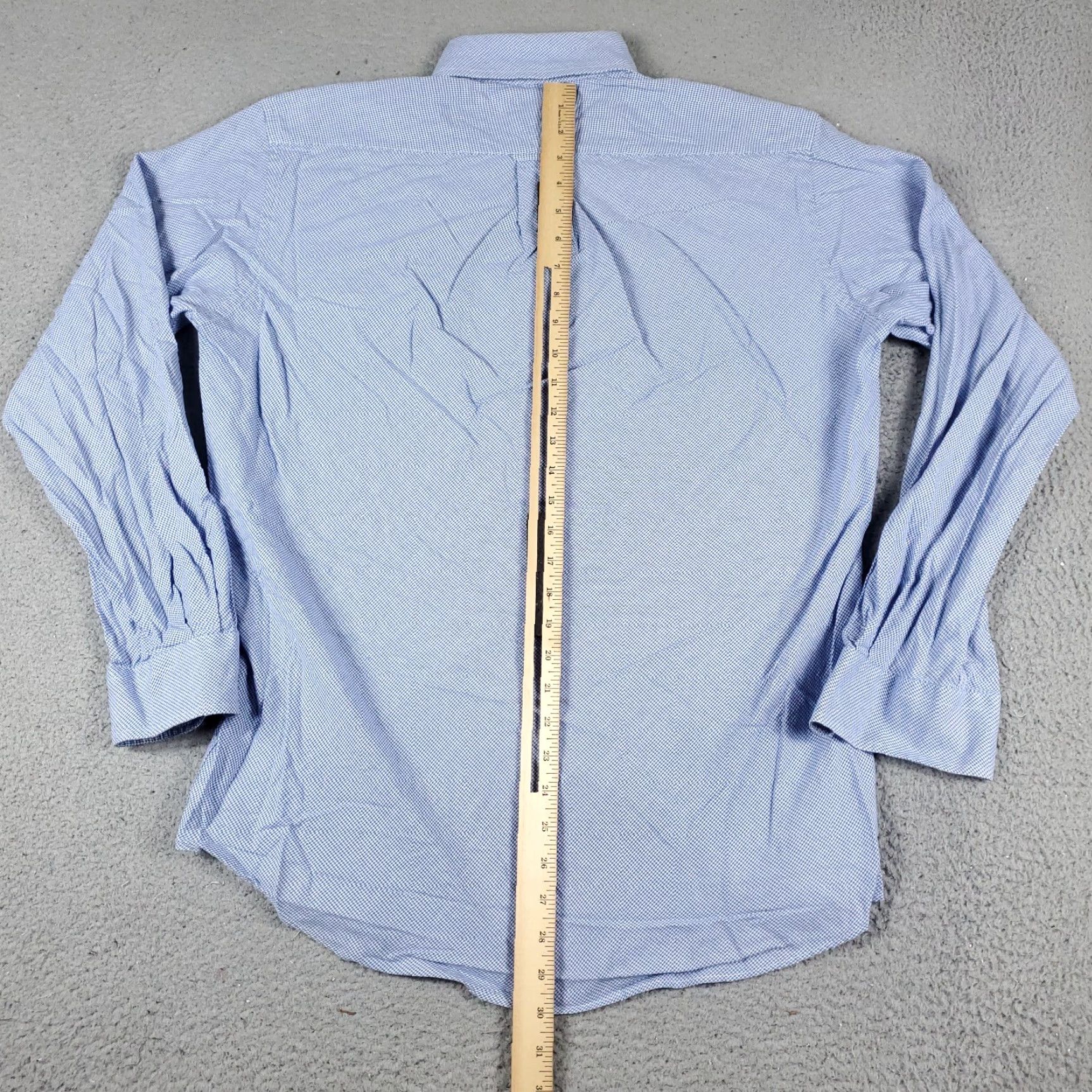 Tommy Hilfiger VINTAGE Tommy Hilfiger Shirt Men Medium Blue Casual Button-Up Long Sleeve Size US M / EU 48-50 / 2 - 4 Thumbnail