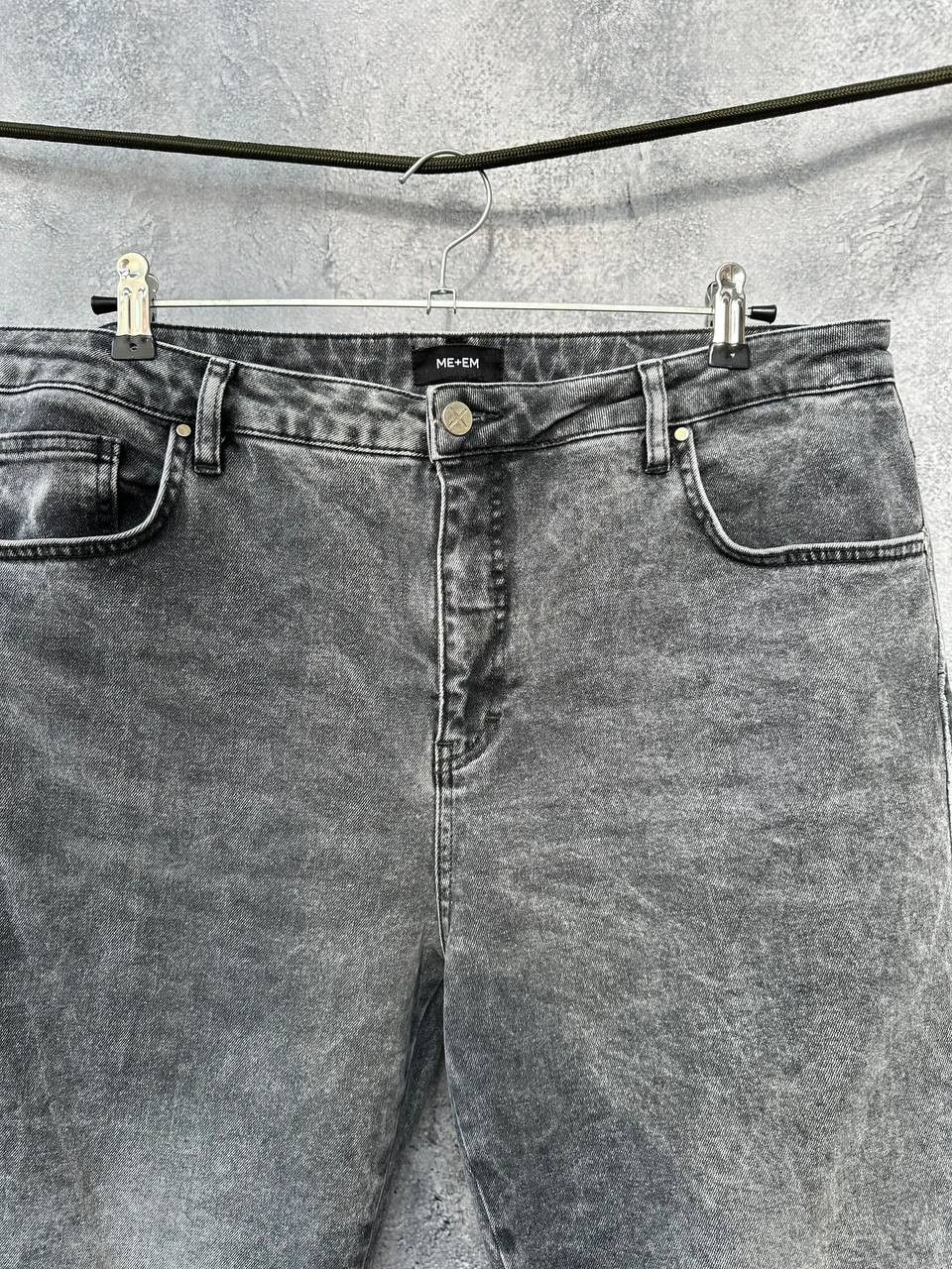 ME+EM ME+EM Straight Jeans Mid-Waist Pants Avant-Garde Size 32" / US 10 / IT 46 - 5 Thumbnail