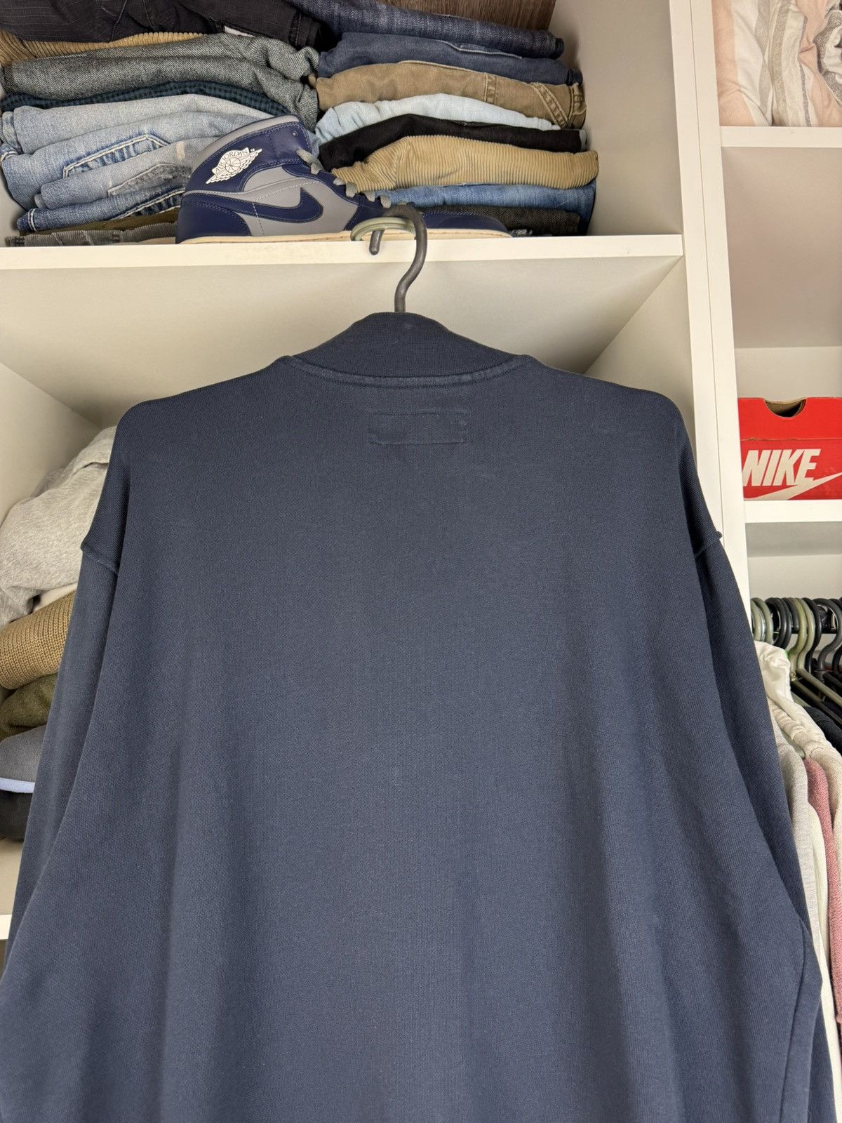 Universal Works Universal Works Navy K Track Top Zip Jacket Sweater Mens Size US XL / EU 56 / 4 - 19 Thumbnail