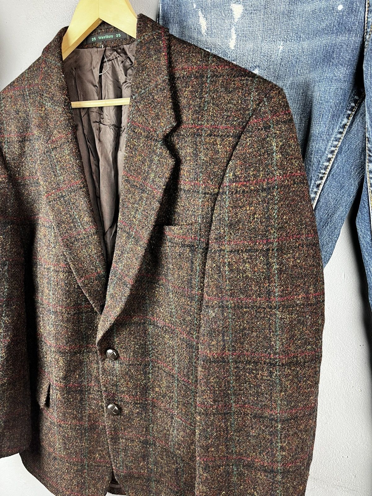 Harris Tweed Harris Tweed wool blazer jacket Size US M / EU 48-50 / 2 - 2 Thumbnail
