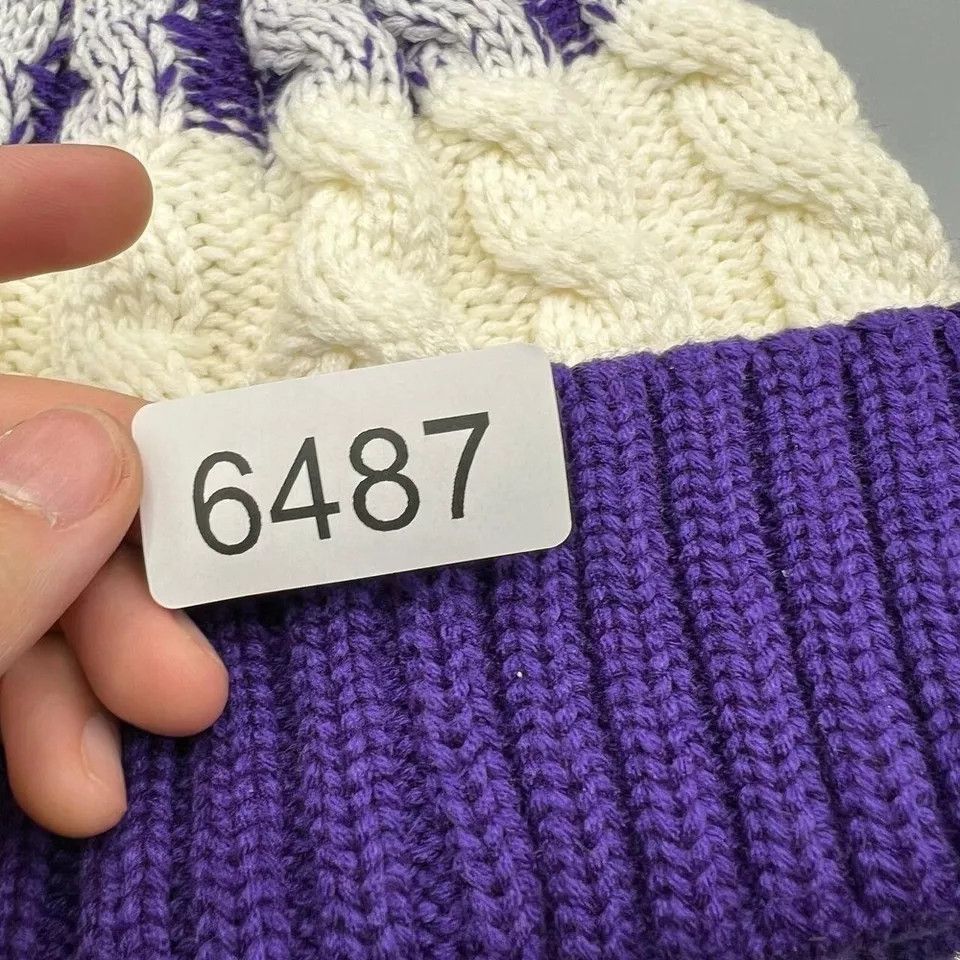 Adidas Orlando City Hat Men Knitted Adidas Cuffed Beanie Pom Pom Size ONE SIZE - 4 Thumbnail