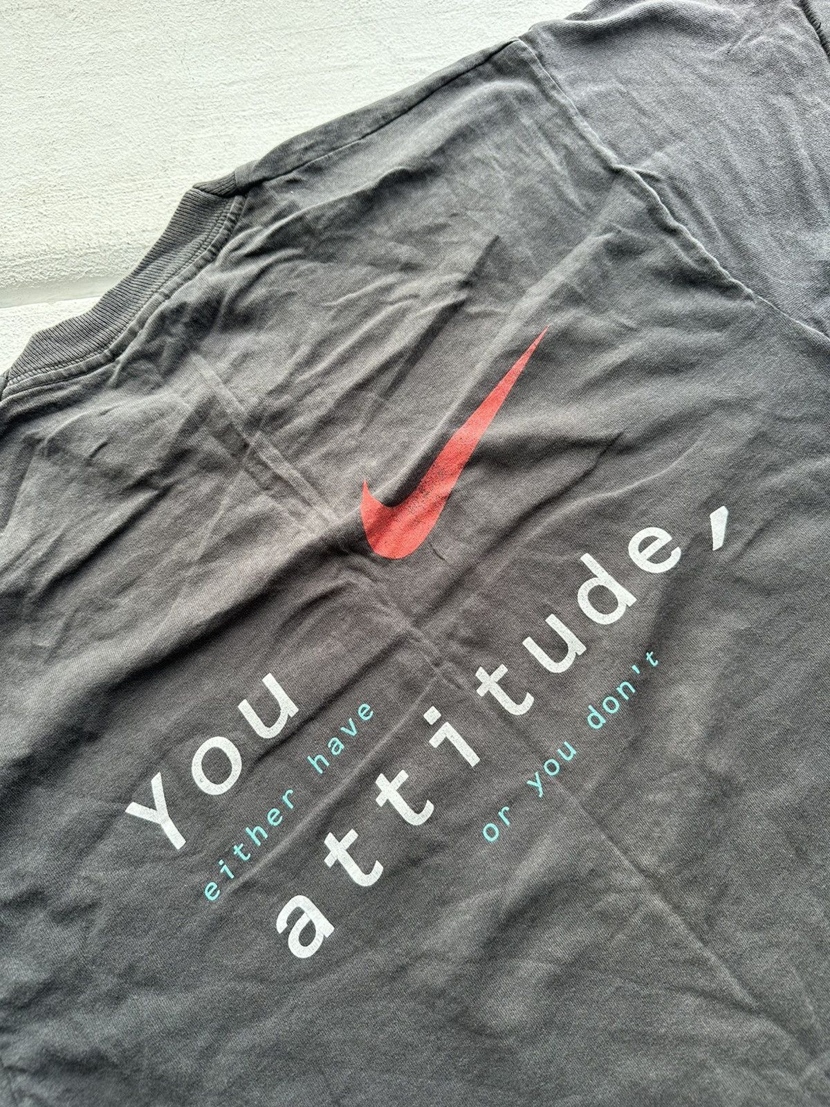 Nike 🚨NIKE MOUNTAIN BIKING single stitch VNTG T Shirt Big Logo Size US M / EU 48-50 / 2 - 7 Thumbnail