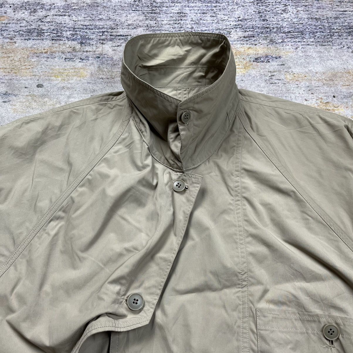 Issey Miyake Vintage 90s Renoma asymmetrical button bomber jacket Size US M / EU 48-50 / 2 - 5 Thumbnail