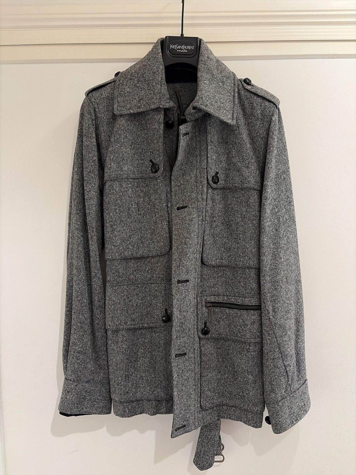 Saint Laurent Paris Vintage Tom Ford YSL Jacket Size 48 Size US M / EU 48-50 / 2 - 1 Thumbnail