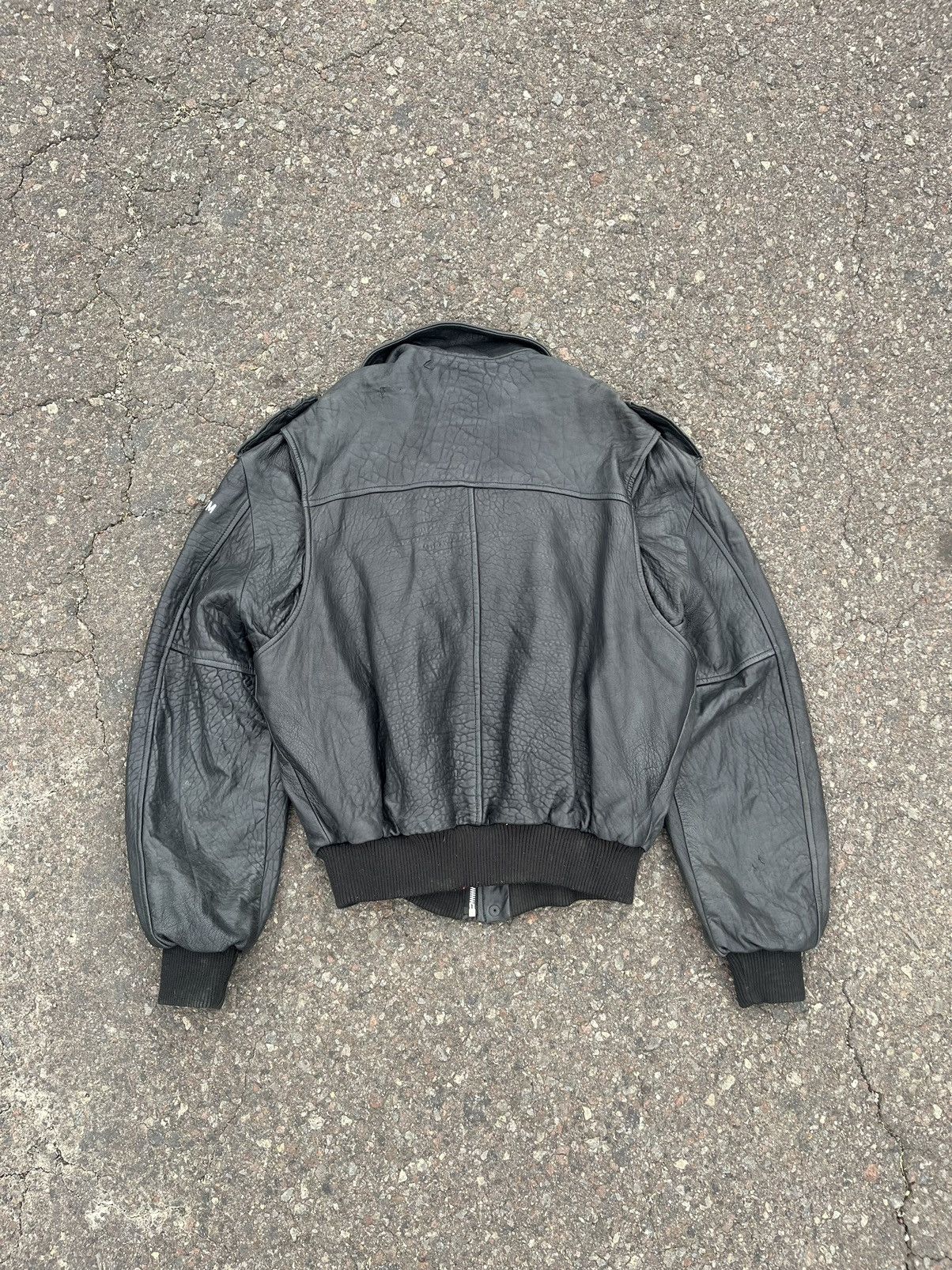 Brockum The Rolling Stones Leather Jacket Tour 89’ “Steel Wheels” Size US L / EU 52-54 / 3 - 2 Thumbnail