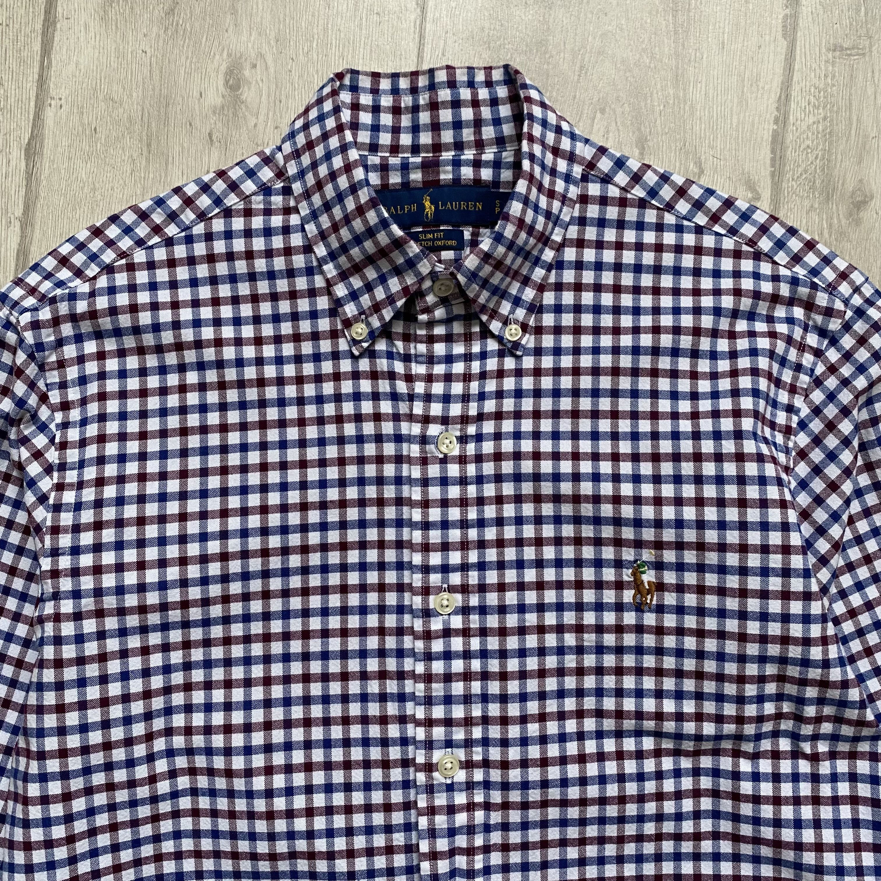 Polo Ralph Lauren 🏇 Oldmoney POLO RALPH LAUREN Flannel Shirt Checked Size US S / EU 44-46 / 1 - 5 Thumbnail