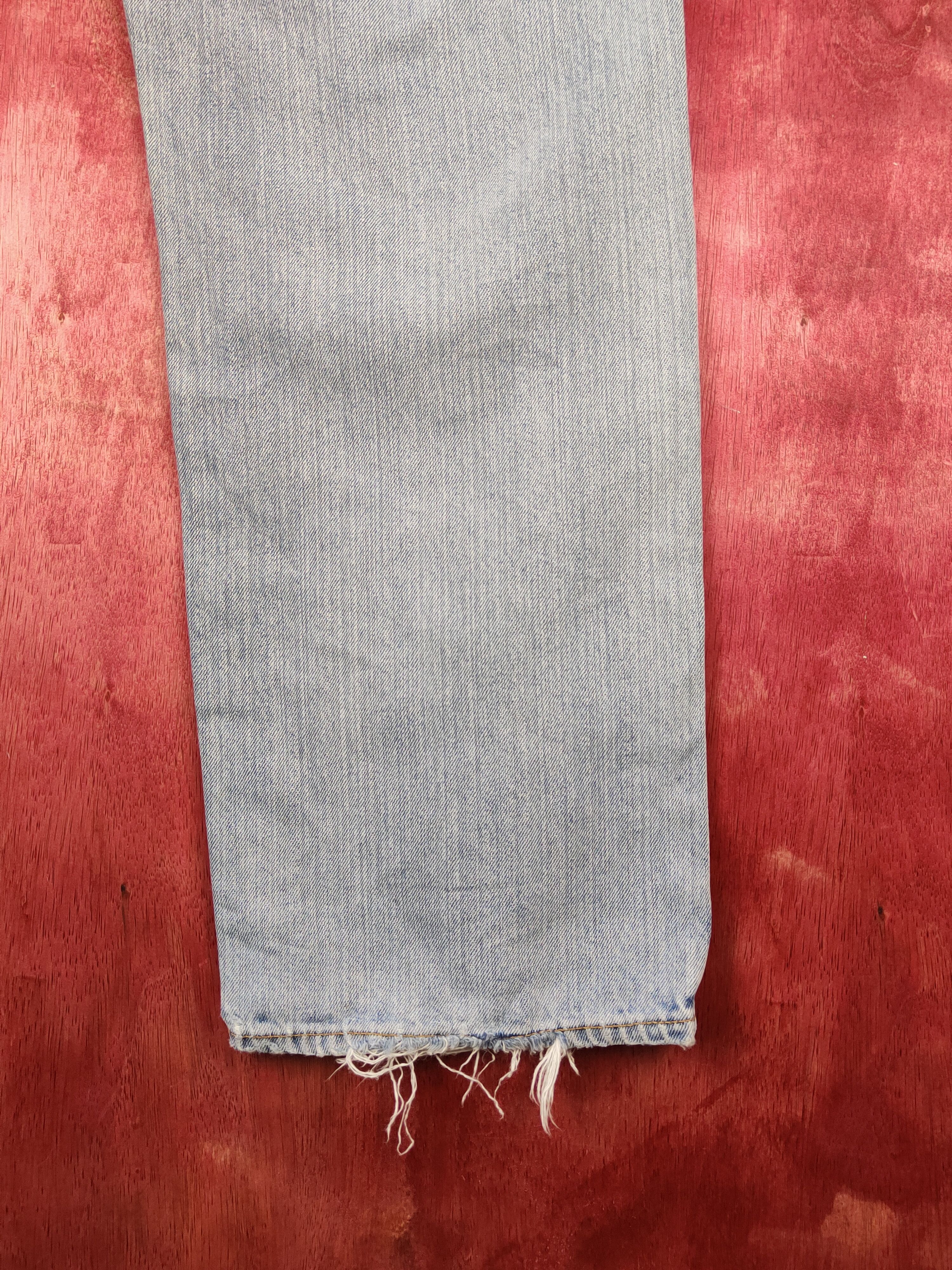 Japanese Brand Japanese Brand Blue Faded Distressed Ripped Jeans #S1697 Size US 34 / EU 50 - 13 Thumbnail