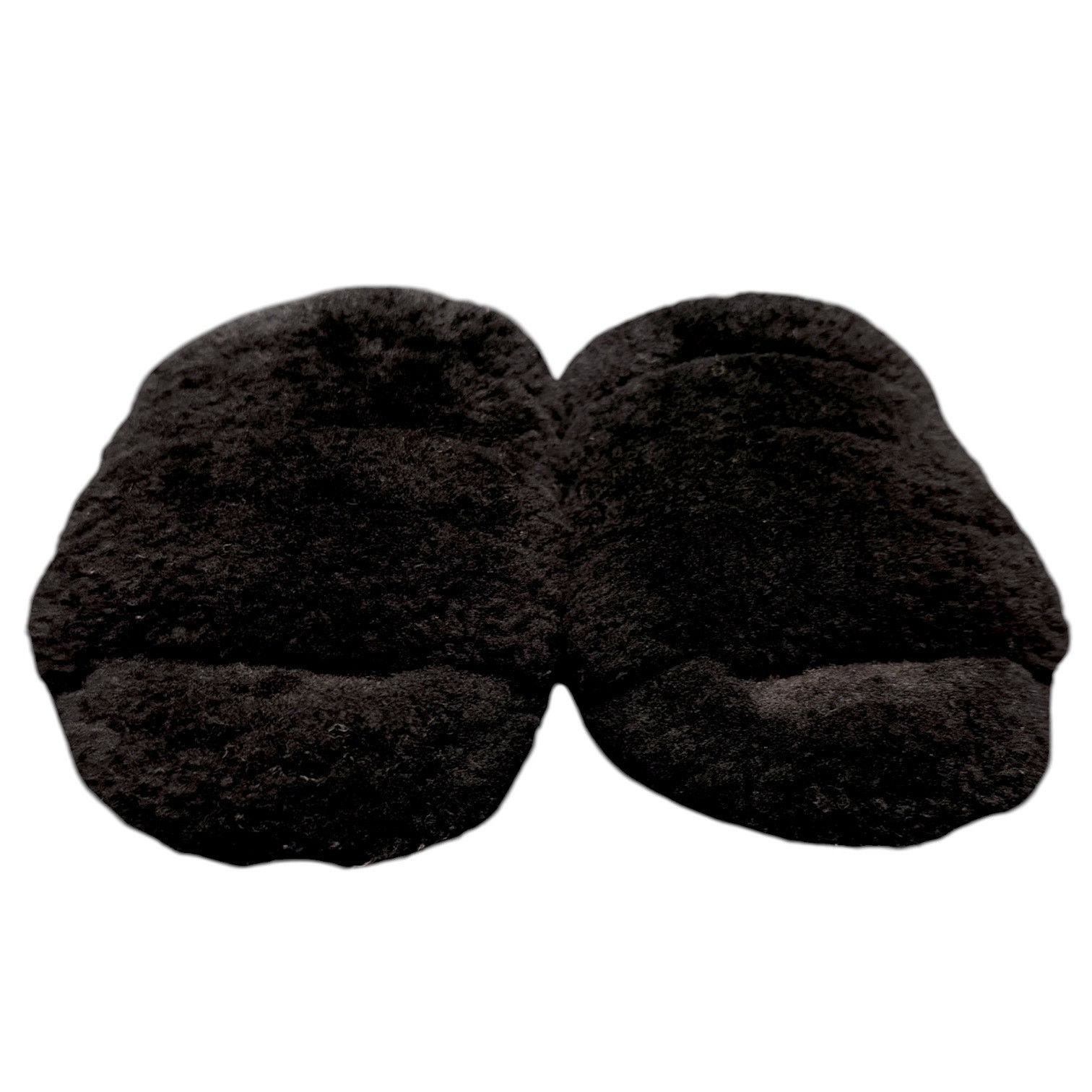 Ugg UGG Fluff Yeah Slide Women’s 10 EU 41 Black Sheepskin Sandal Size US 10 / IT 40 - 3 Thumbnail