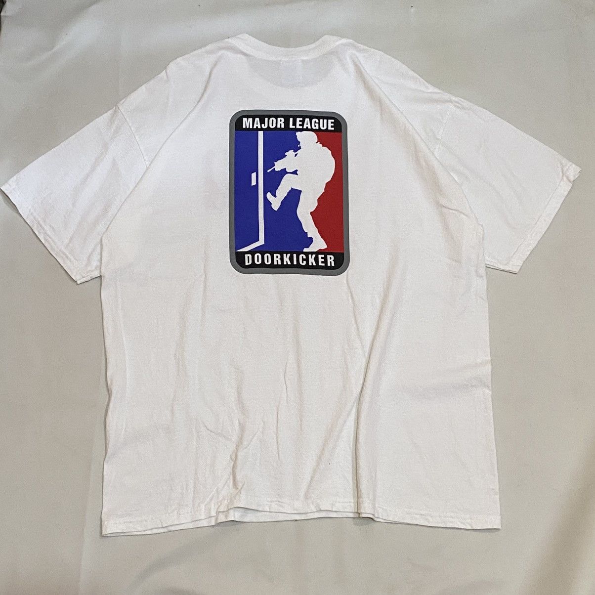 Gildan Major League Doorkicker White Tshirt Sniper Shooter Size US XL / EU 56 / 4 - 1 Thumbnail