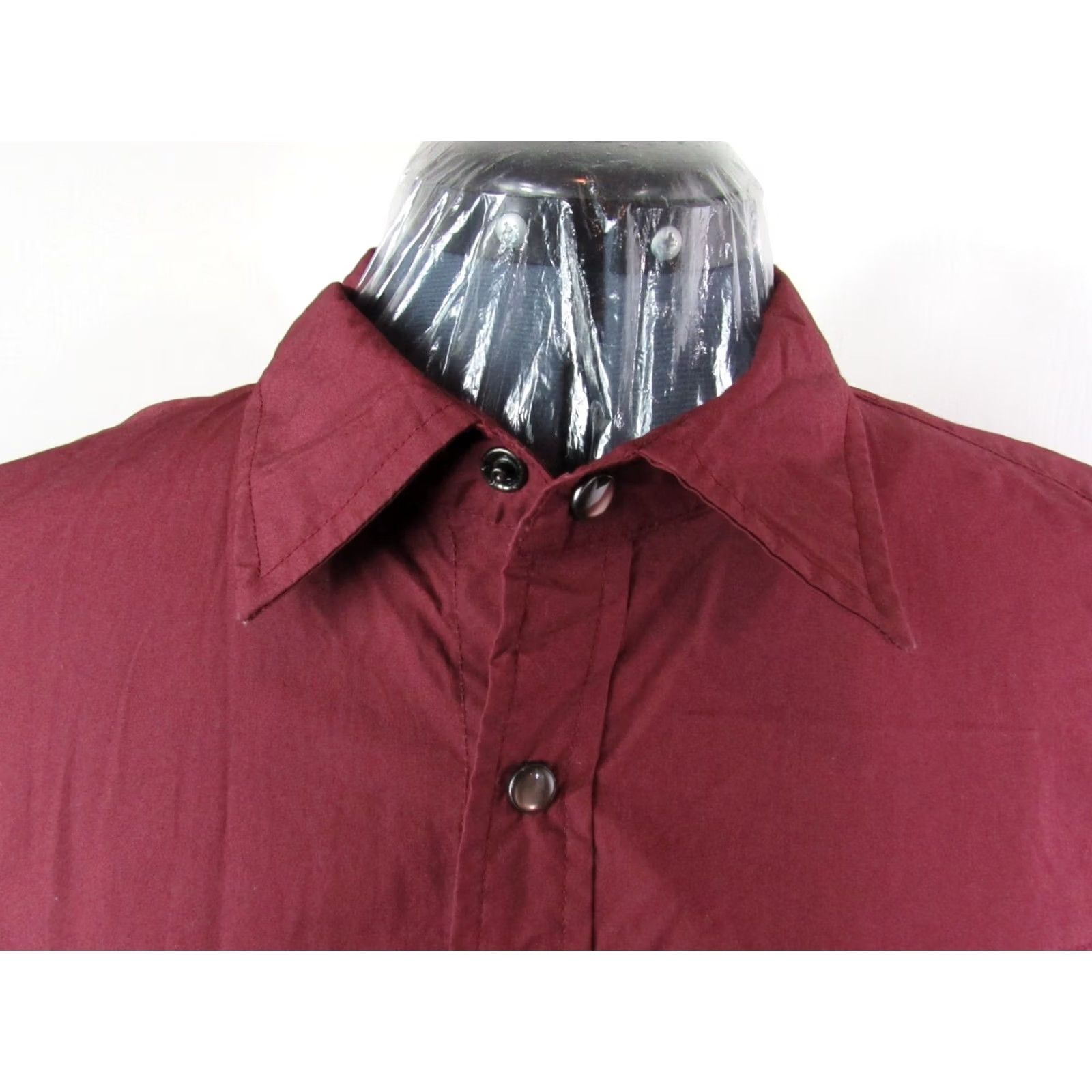 Armani Exchange Armani Exchange Men's Shirt Burgundy Red Button Down Shortsleeve XL Size US XL / EU 56 / 4 - 2 Thumbnail