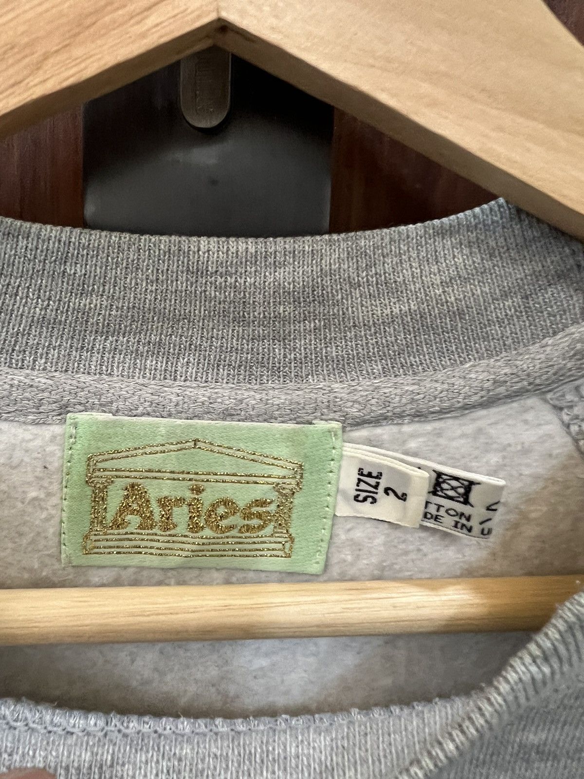 Aries × If Six Was Nine × Japanese Brand Aries No Problemo Sweatshirt Size US M / EU 48-50 / 2 - 6 Thumbnail