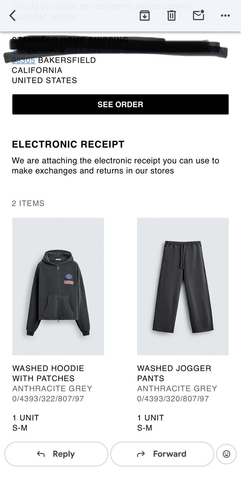 Zara Zara Gray Oversized Sweatpants Size US 30 / EU 46 - 4 Thumbnail