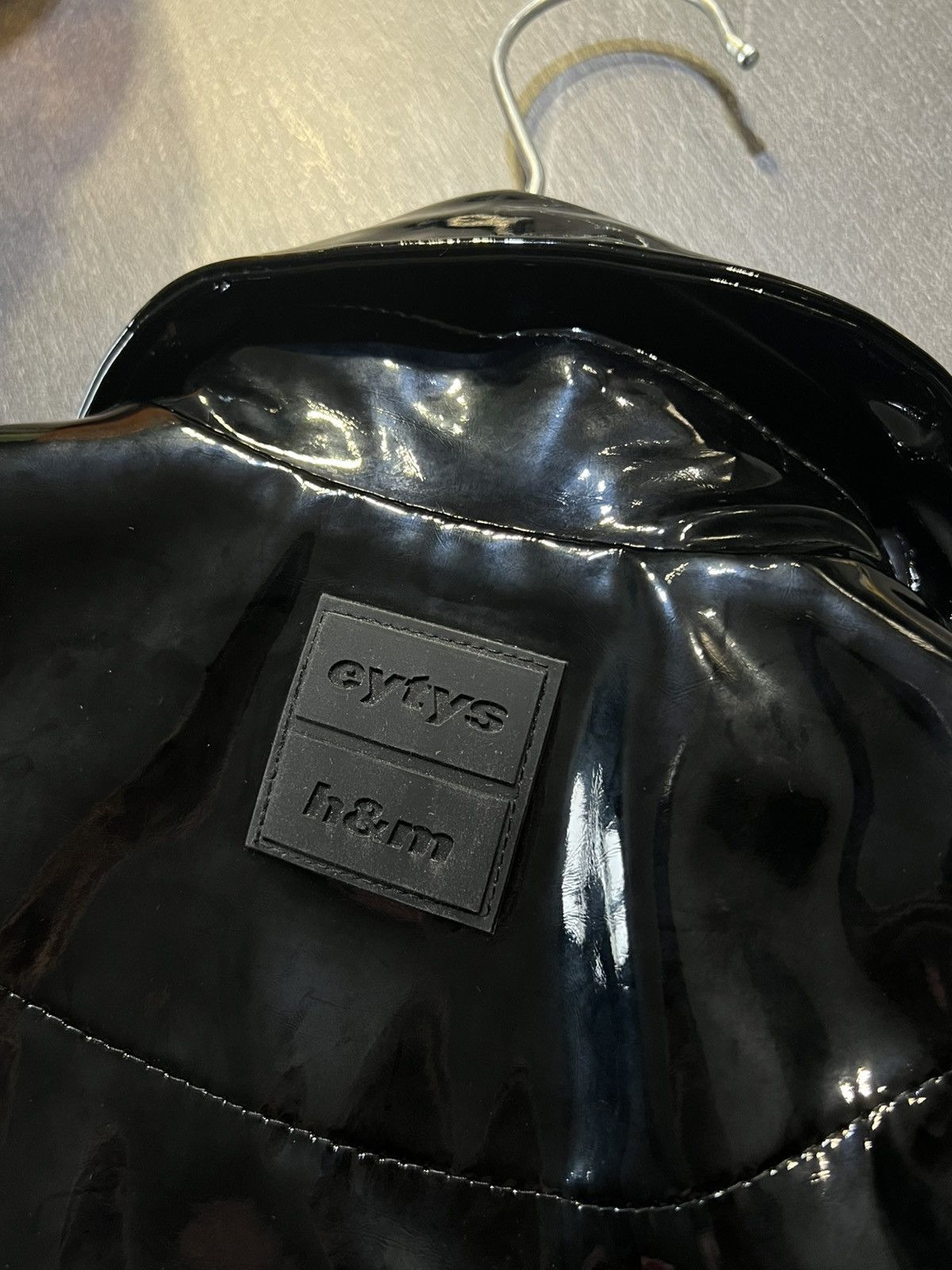 Eytys Ultra Rare Eytys Patent Vinyl Avant Garde Designer Jacket Size US XS / EU 42 / 0 - 6 Thumbnail