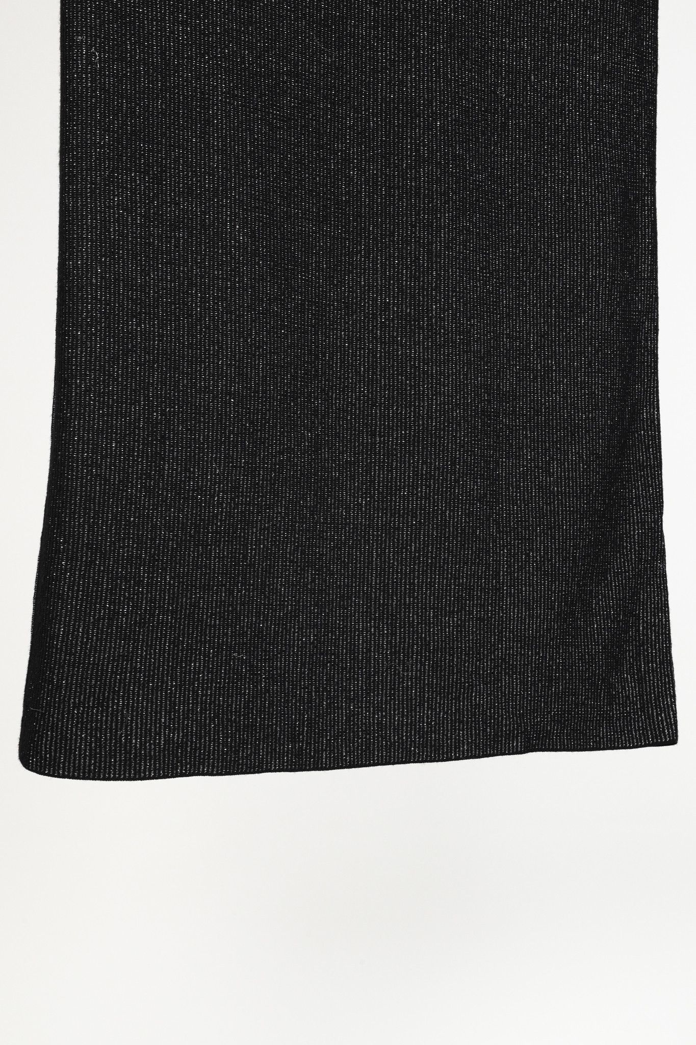 Sarah Pacini Sarah Pacini Black Metallic Knit Cap-Sleeve Tunic Size ONE SIZE - 7 Thumbnail