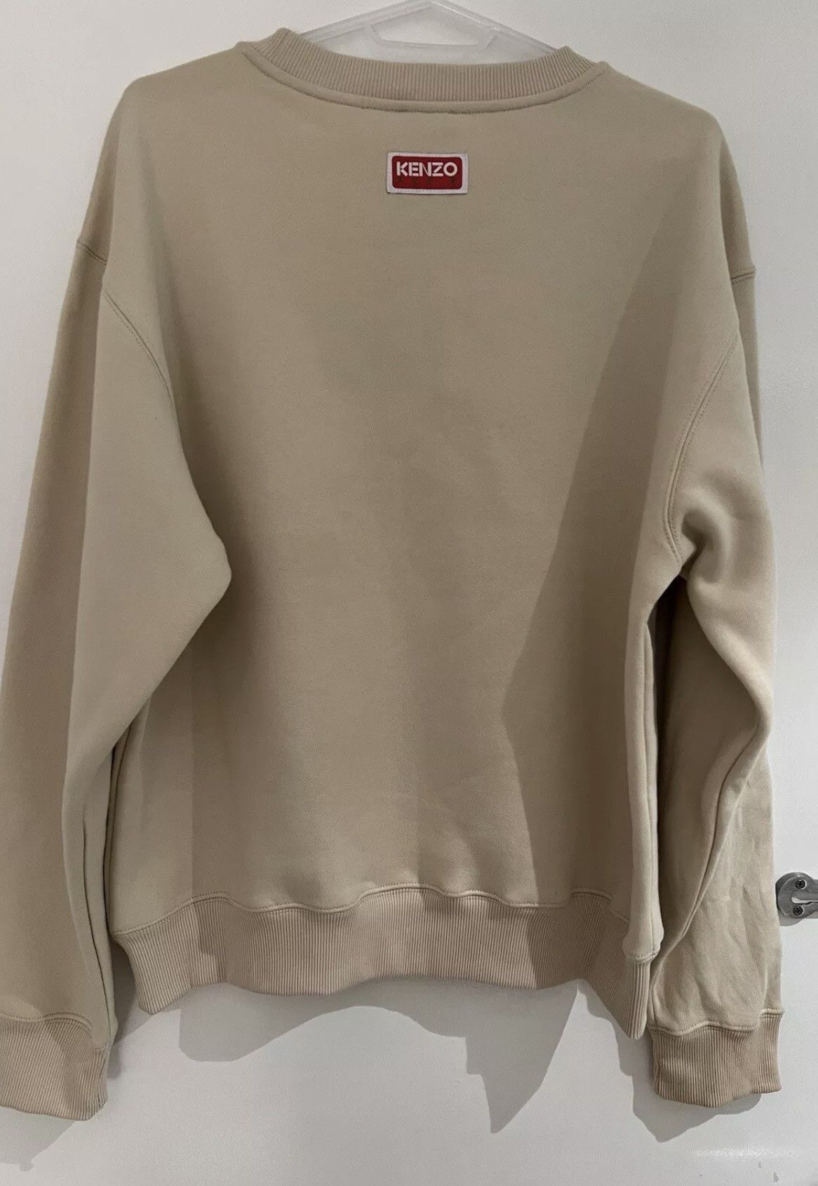 Kenzo kenzo Logo jumper Sweater LARGE beige Fleece Size US L / EU 52-54 / 3 - 7 Thumbnail