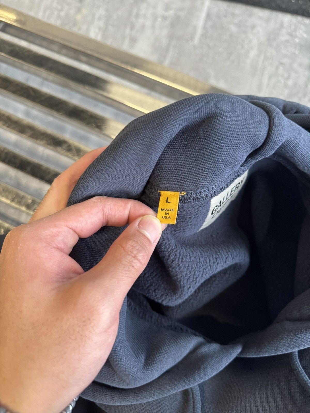 Gallery Dept. Gallery dept art that kills faded navy hoodie Size US L / EU 52-54 / 3 - 8 Thumbnail