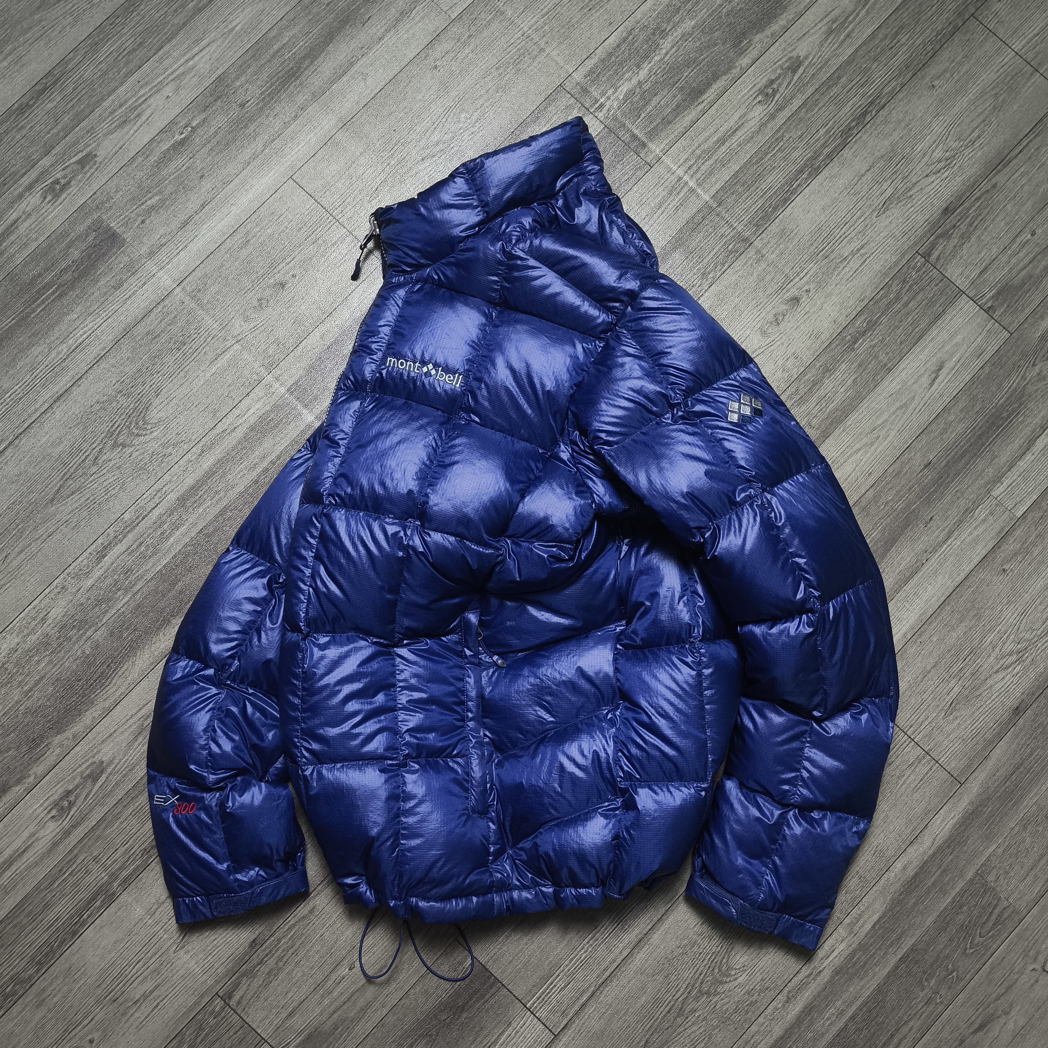 ジャケット・アウター montbell quilting down jacket blue Montbell Men's Winter 800 Fill Power Goose Down Jacket