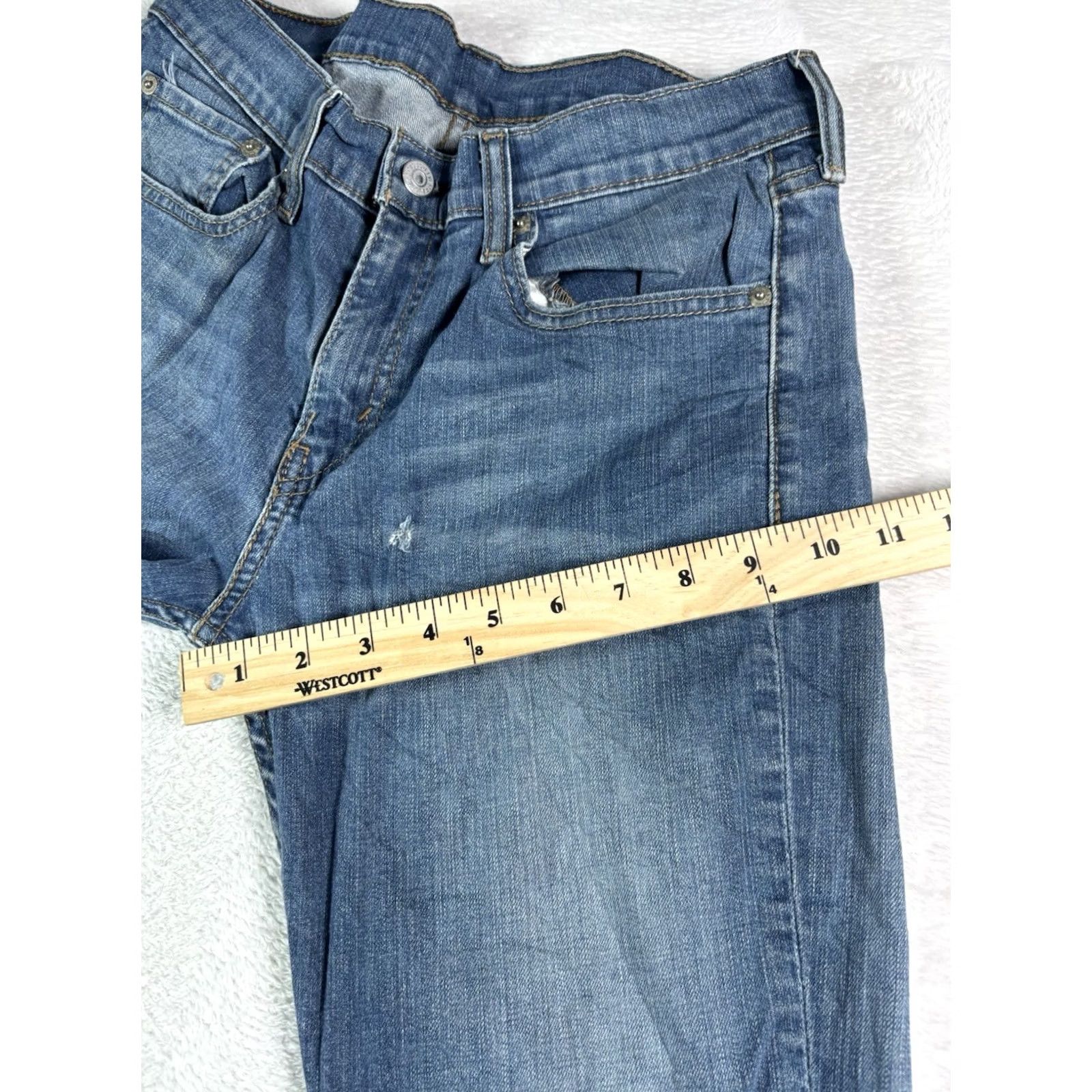 Levi's VINTAGE Levi's 511 Jeans Men's Slim Straight Leg 31x30 Medium Wash Denim Blue Size US 31 - 6 Thumbnail