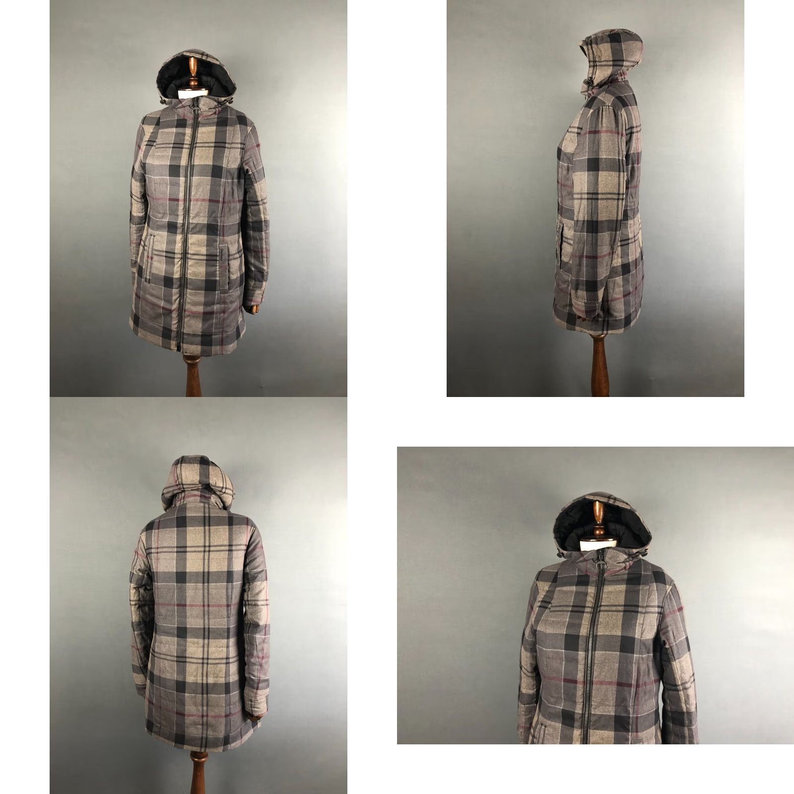 Barbour Barbour Carlin Quilt Jacket Size 8 Black Polyester Hooded Reversible Women's Size M / US 6-8 / IT 42-44 - 9 Thumbnail