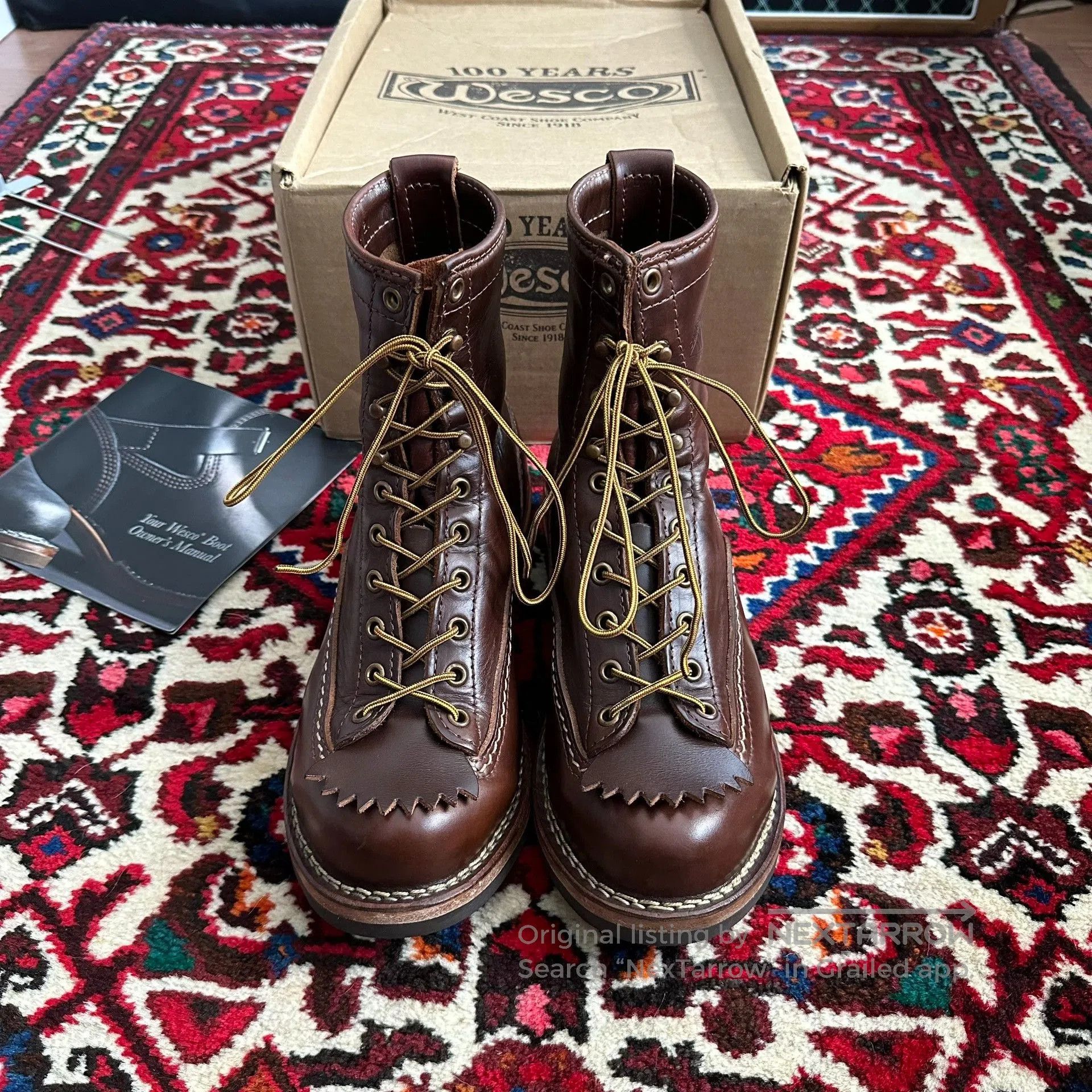 WESCO wesco jobmaster boots size 7.5E. Size US 7.5 / EU 40-41 - 2 Thumbnail