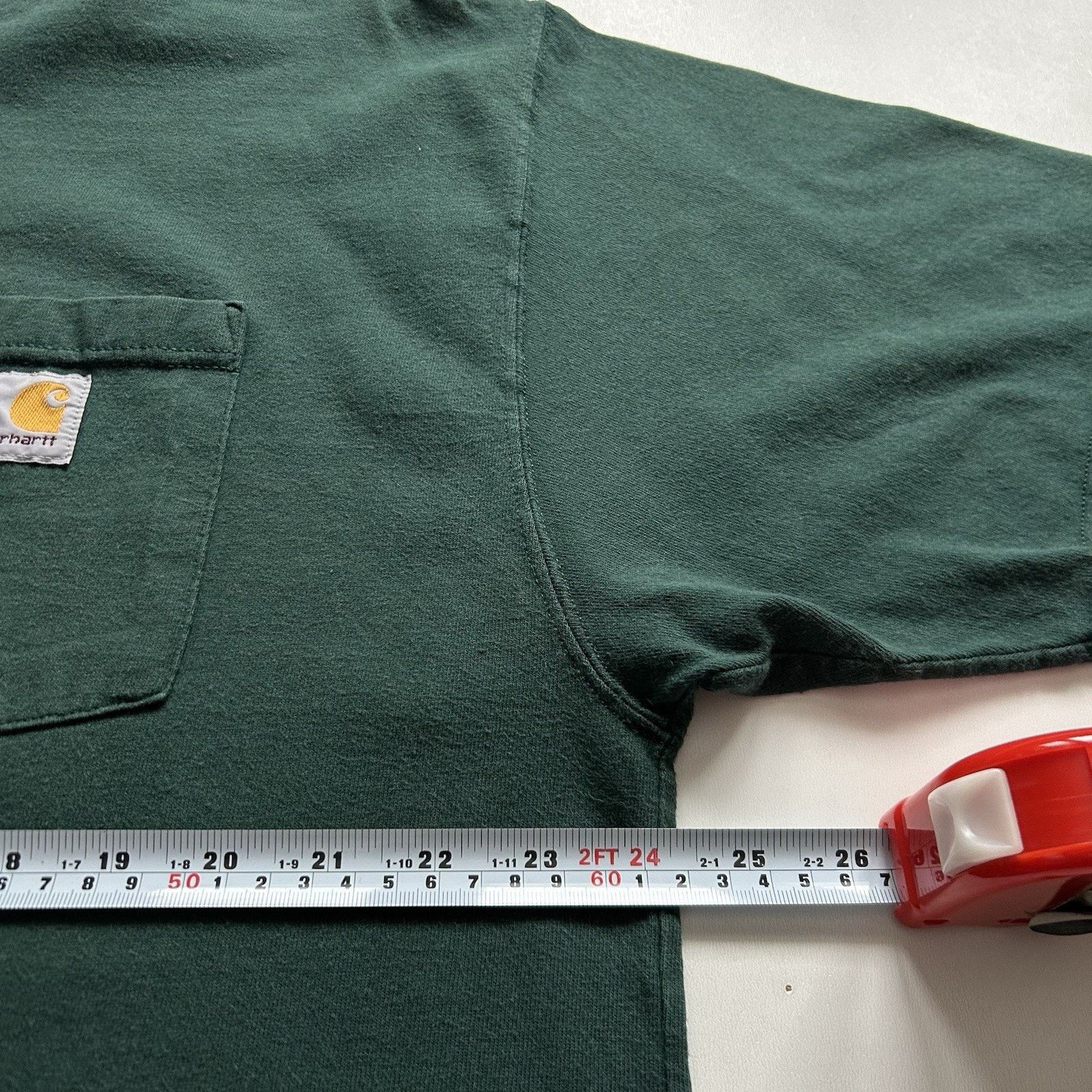 Carhartt Vintage Carhartt Pocket T Shirt Large Green Workwear Cotton Size US L / EU 52-54 / 3 - 5 Thumbnail