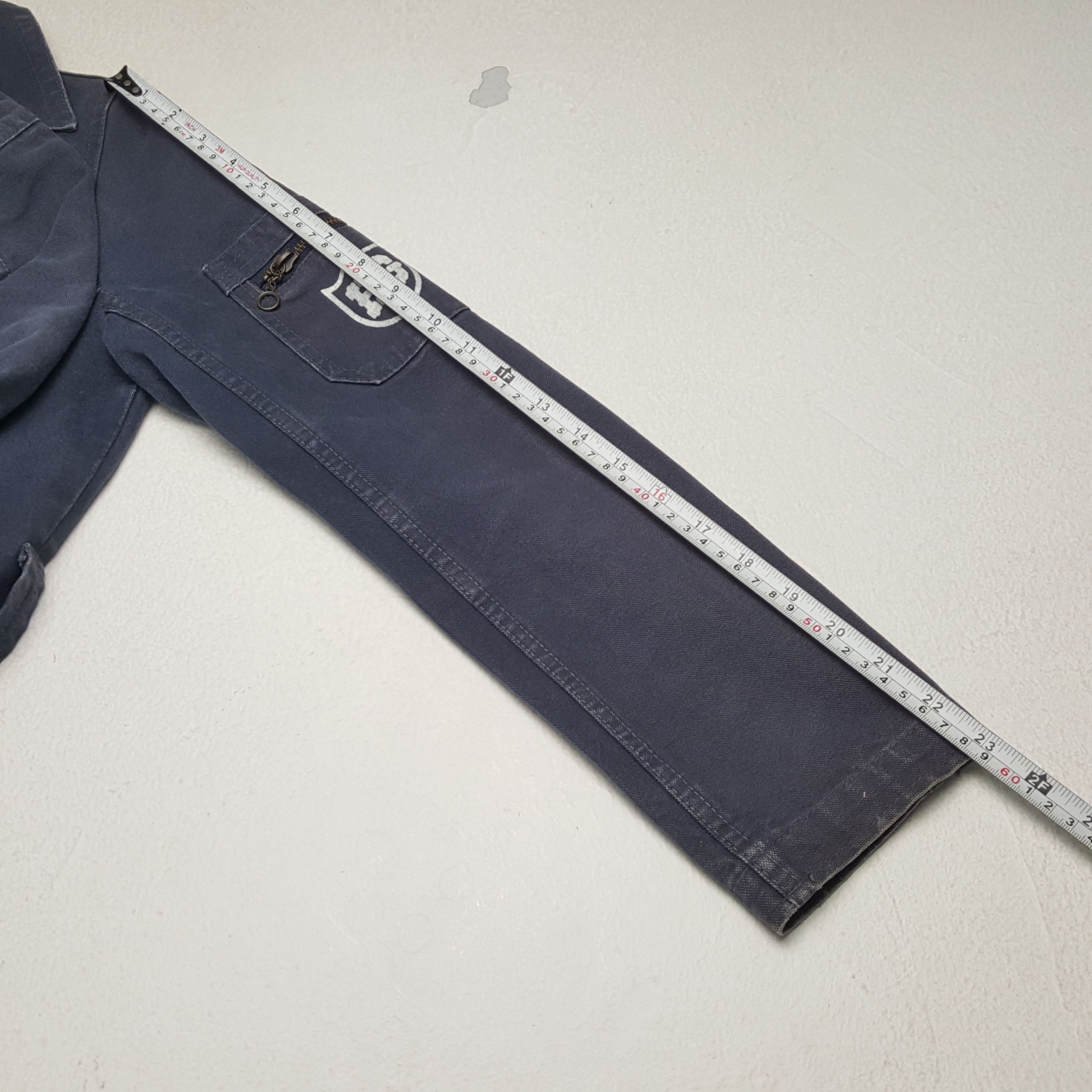 Hysteric Glamour × Japanese Brand × Vintage HYSTERIC GLAMOUR Japanese Brand Custom Art Long Jacket Size XS / US 0-2 / IT 36-38 - 6 Thumbnail
