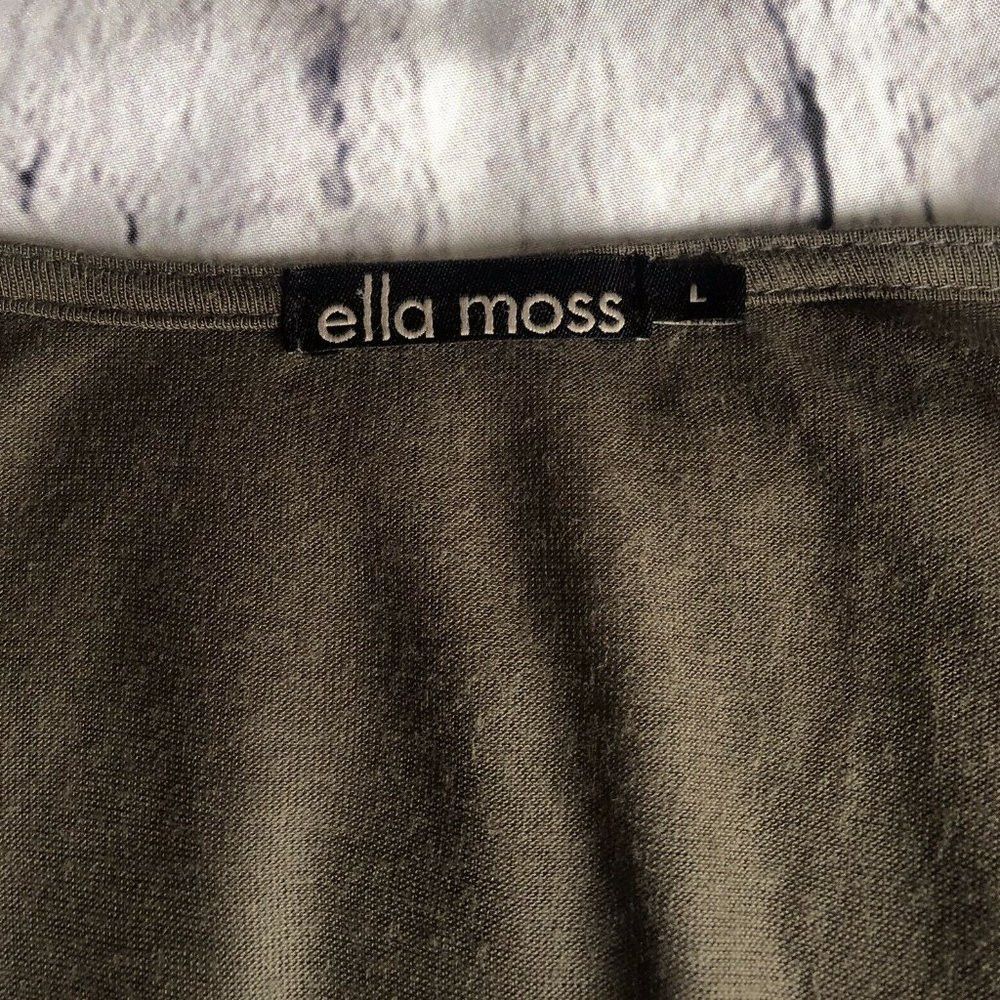 Other Ella Moss Colorblock 3/4 Sleeve Top Size L Size L / US 10 / IT 46 - 7 Thumbnail